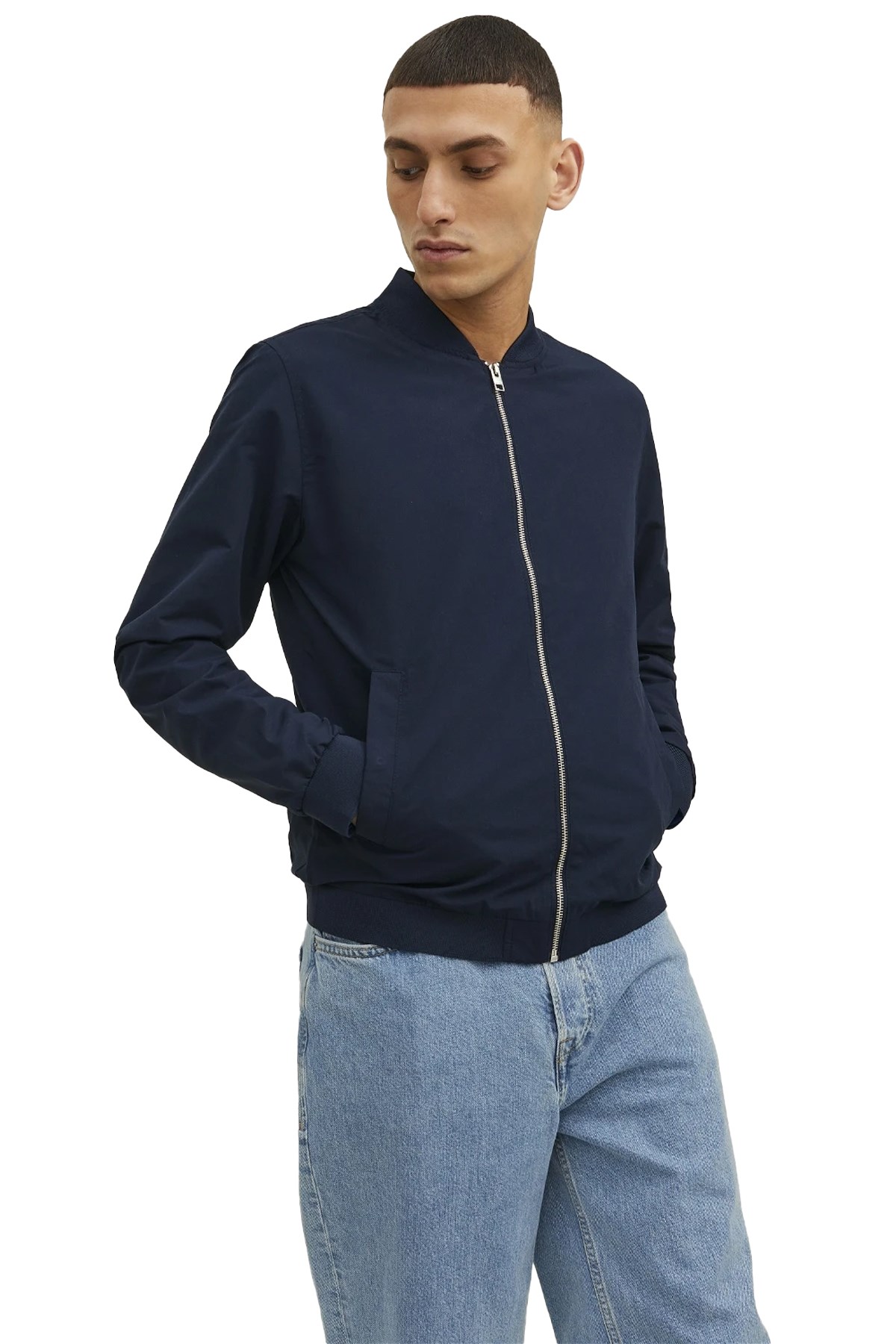Jack & Jones Erkek Sweatshirt 12237749 Lacivert
