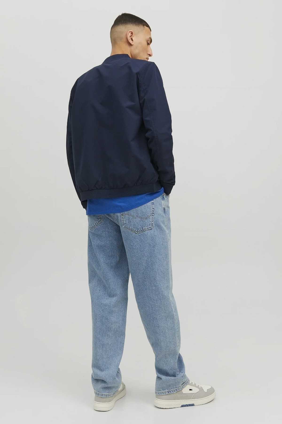 Jack & Jones Erkek Sweatshirt 12237749 Lacivert
