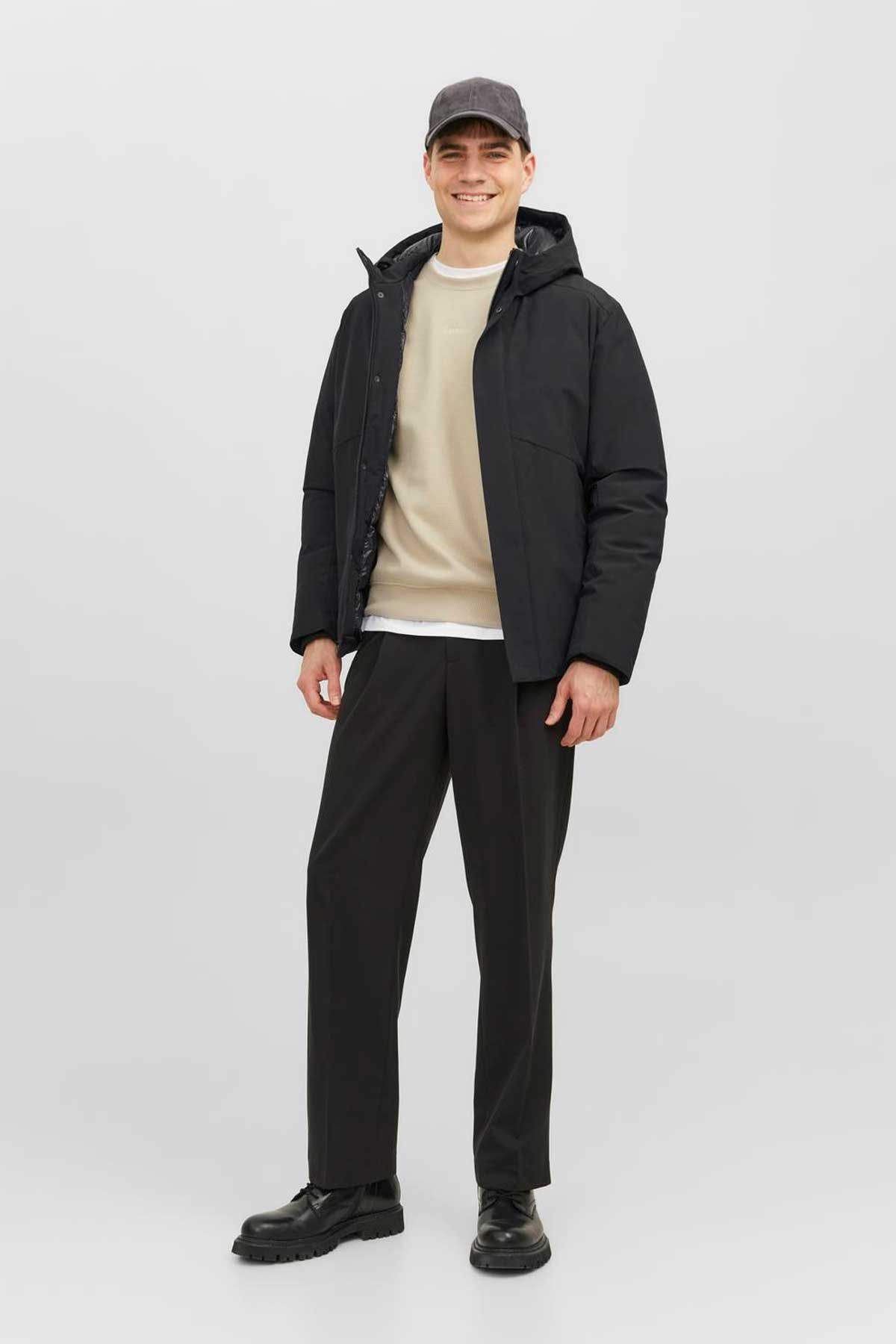 Jack & Jones Jprblakeen Erkek Mont 12238720 Siyah