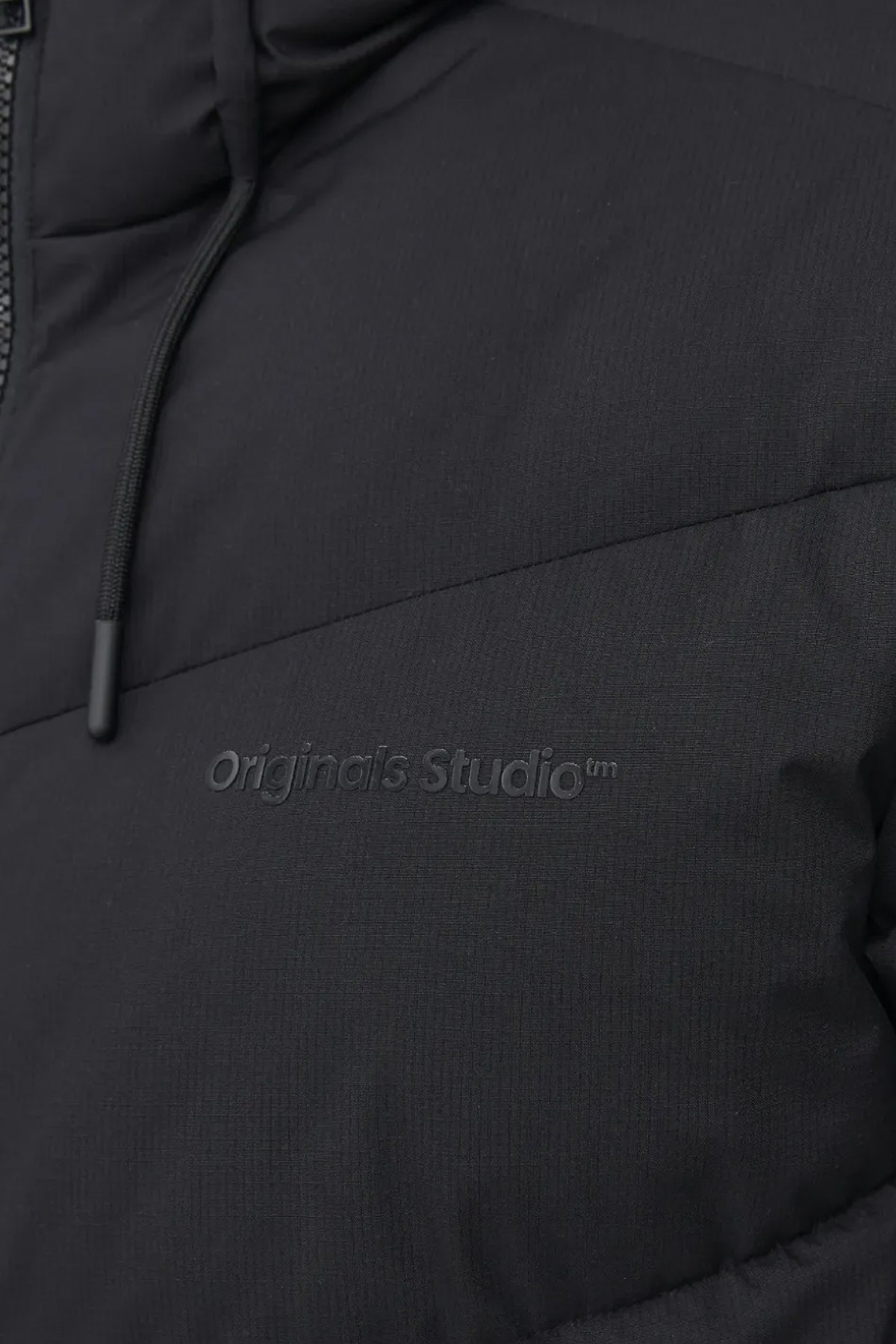Jack & Jones Jorvesterbro Puffer Erkek Mont 12238849 Siyah