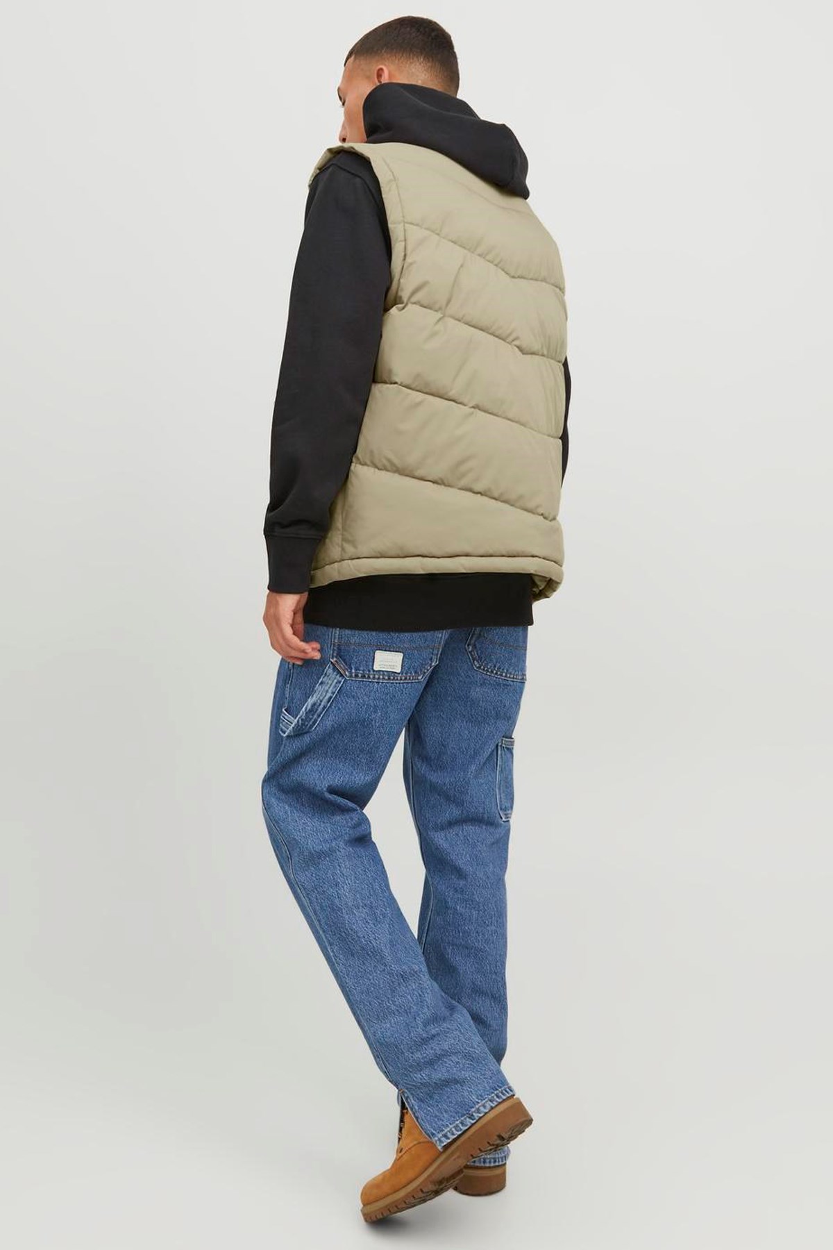 Jack & Jones Jorvesterbro Erkek Yelek 12238853 Bej