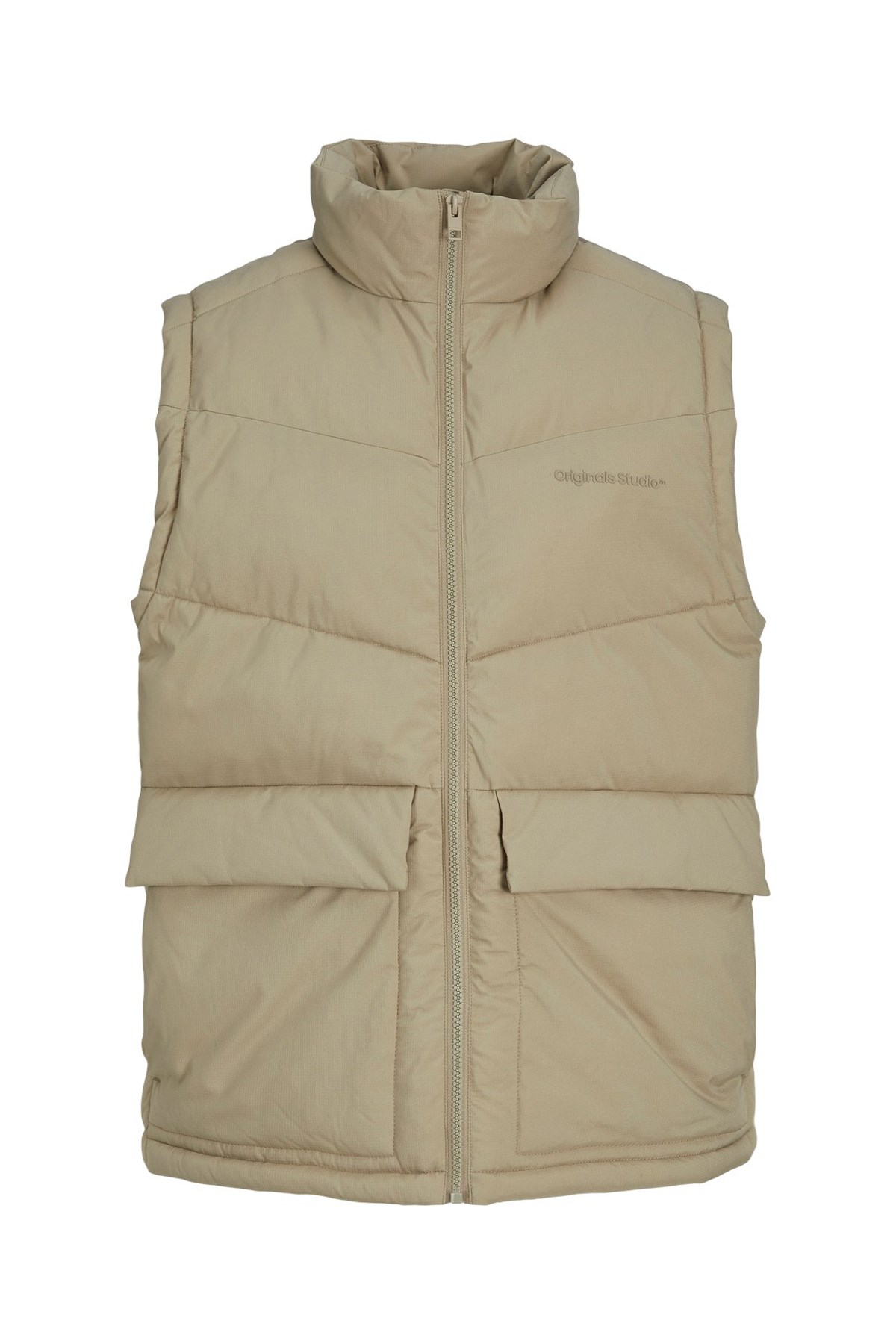 Jack & Jones Jorvesterbro Erkek Yelek 12238853 Bej