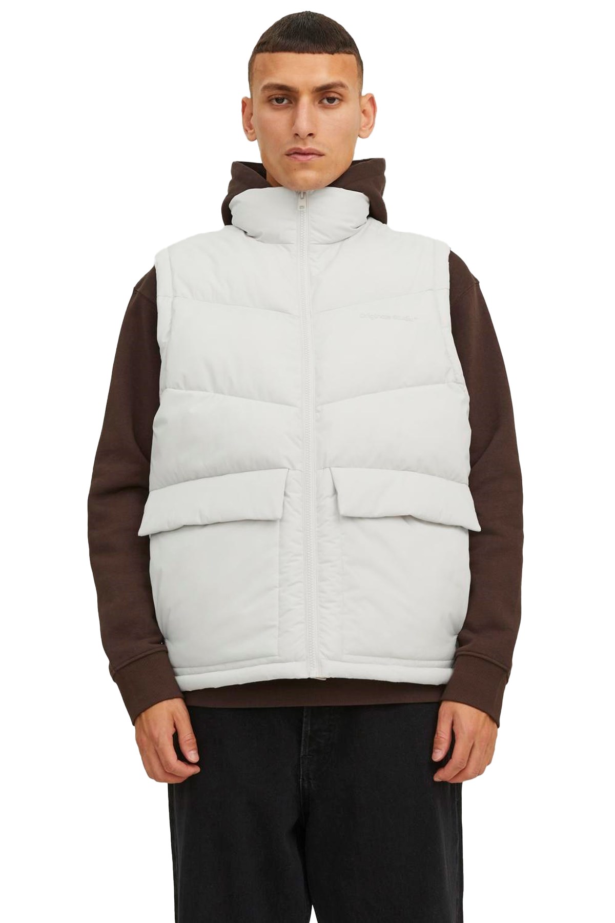 Jack & Jones Jorvesterbro Erkek Yelek 12238853 Beyaz