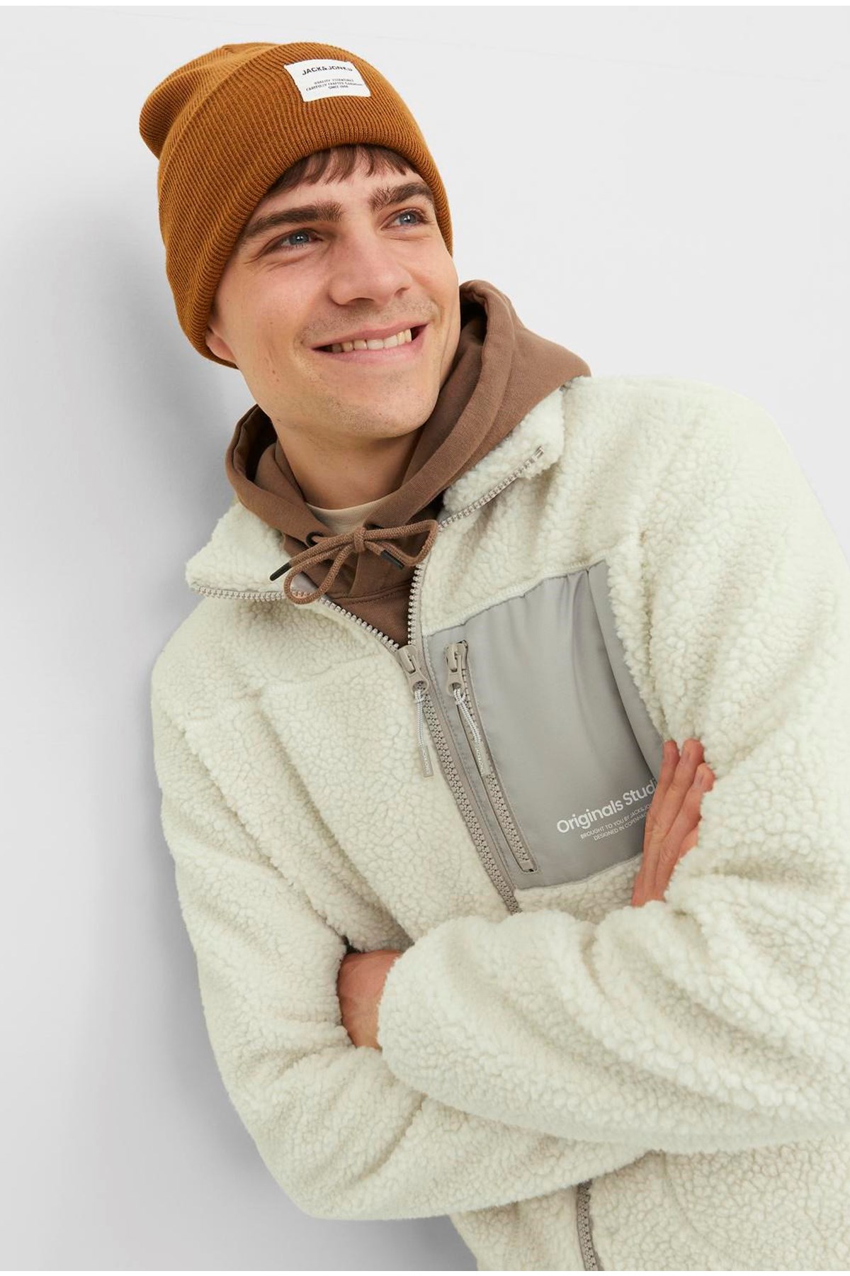 Jack & Jones Jorvesterbro Teddy Erkek Ceket 12238854 Beyaz