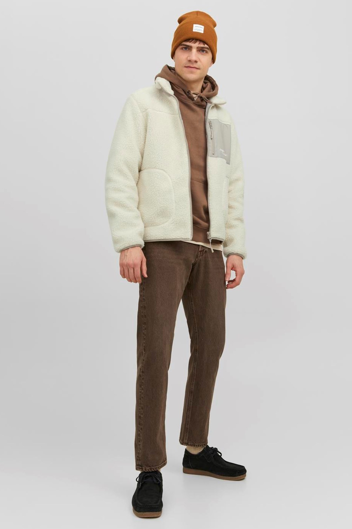 Jack & Jones Jorvesterbro Teddy Erkek Ceket 12238854 Beyaz