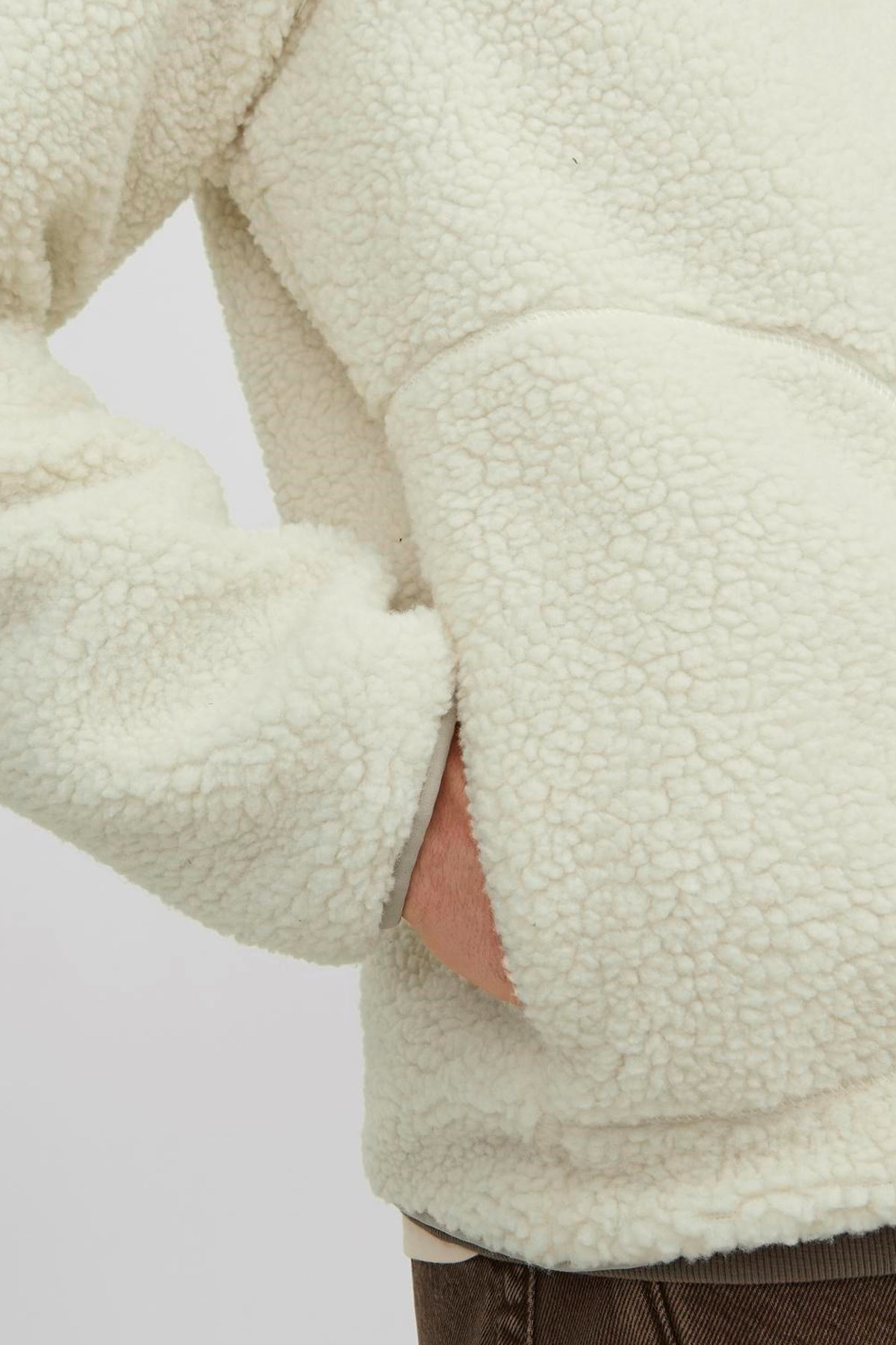 Jack & Jones Jorvesterbro Teddy Erkek Ceket 12238854 Beyaz