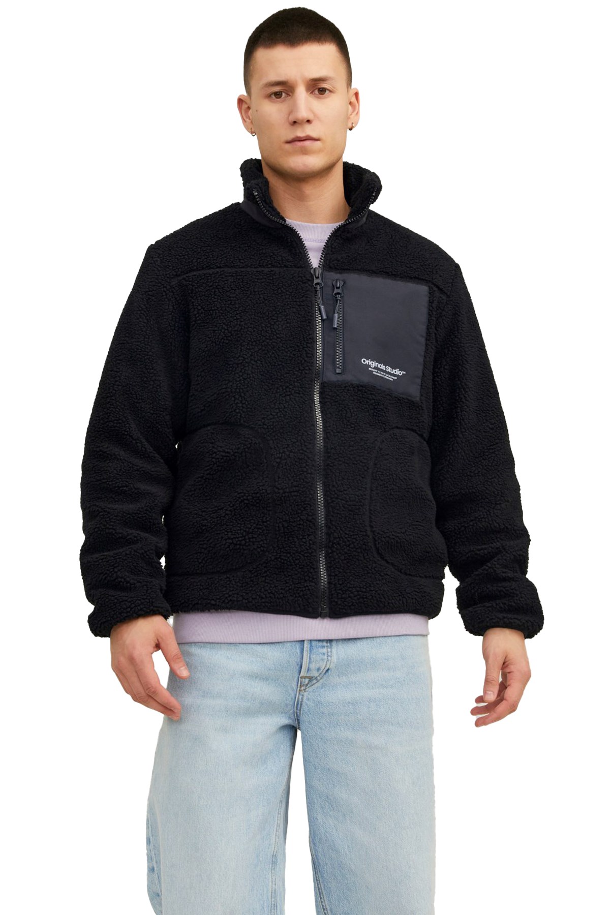 Jack & Jones Jorvesterbro Teddy Erkek Ceket 12238854 Siyah