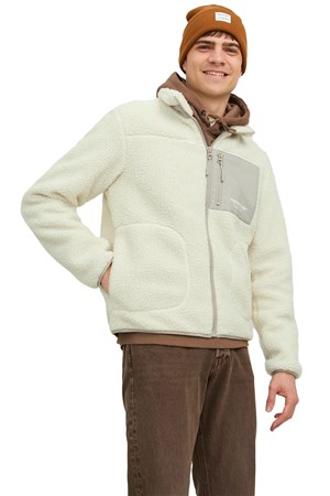 Jack & Jones Jorvesterbro Teddy Erkek Ceket 12238854 Beyaz