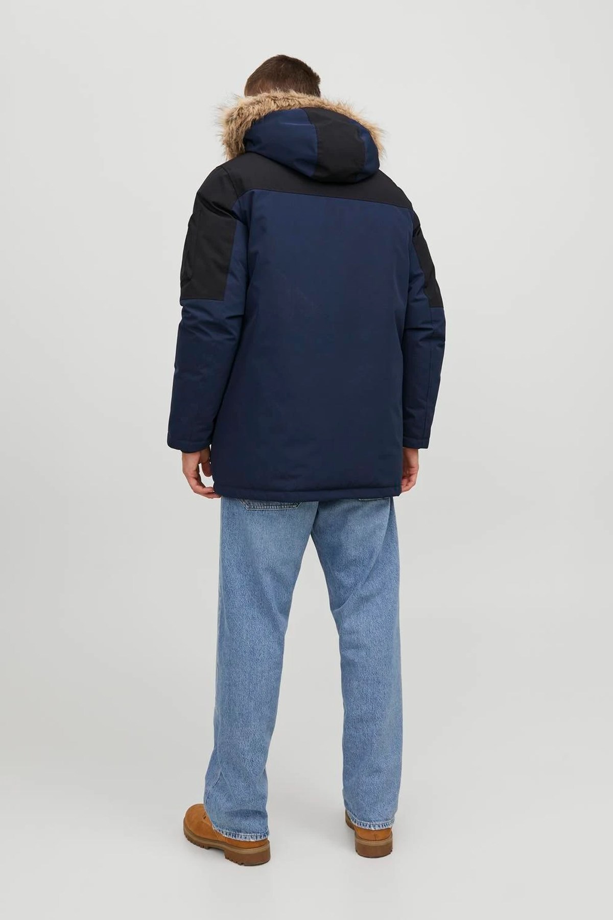 Jack & Jones Erkek Parka 12238906 Lacivert