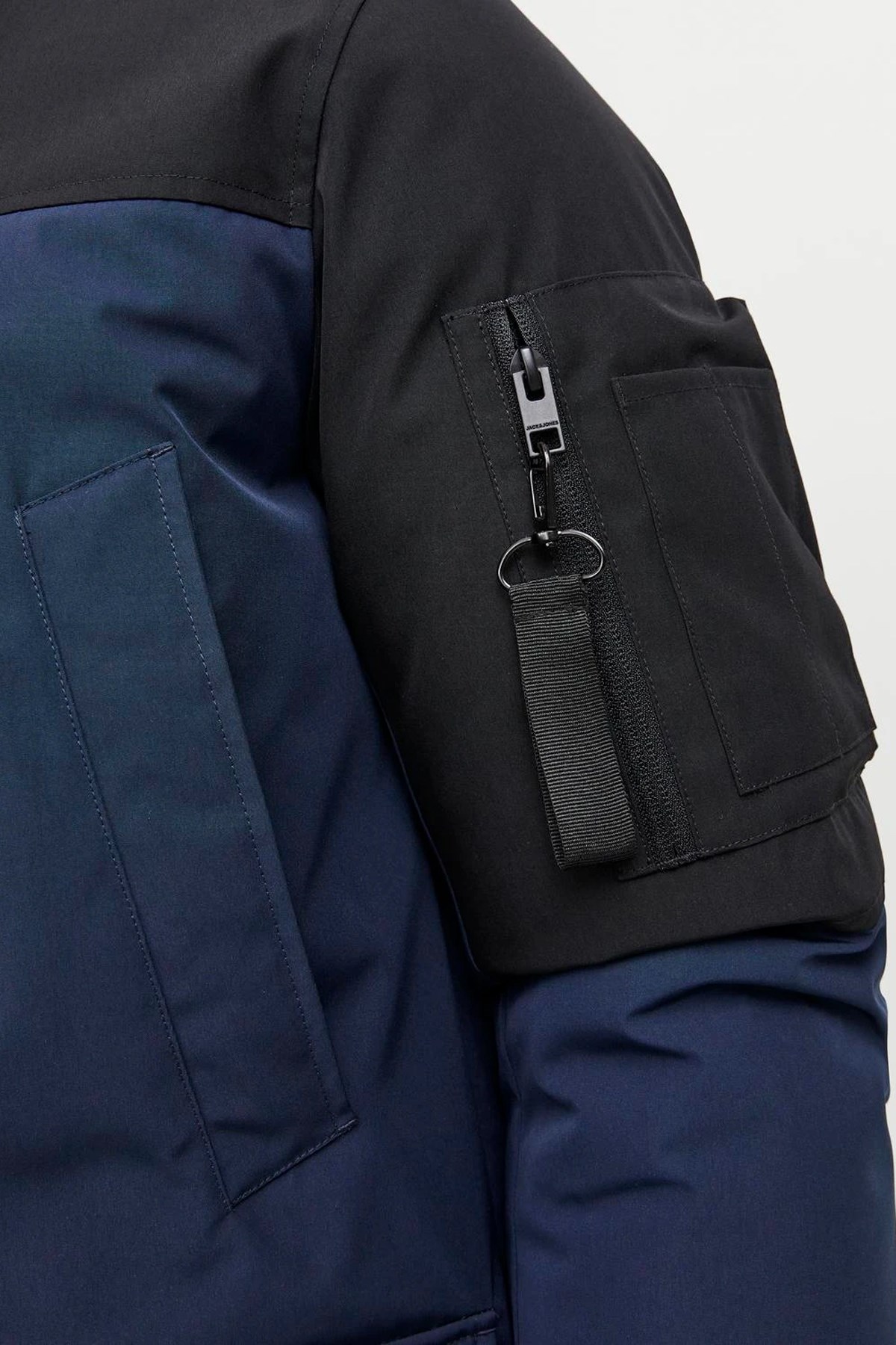 Jack & Jones Erkek Parka 12238906 Lacivert