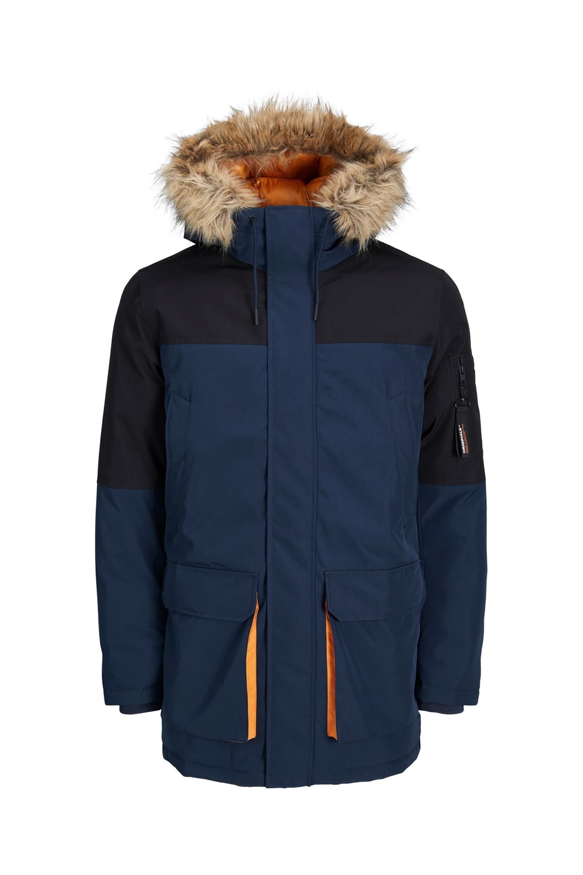 Jack & Jones Erkek Parka 12238906 Lacivert
