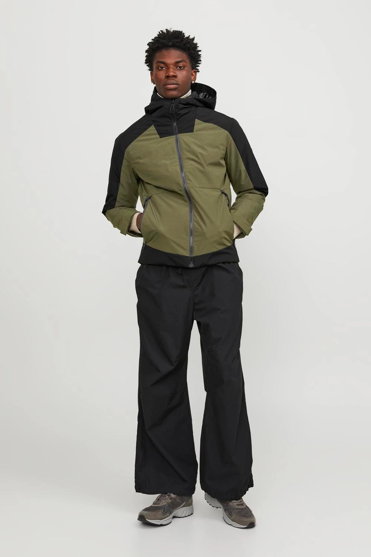 Jack & Jones Erkek Mont 12238978 Yeşil