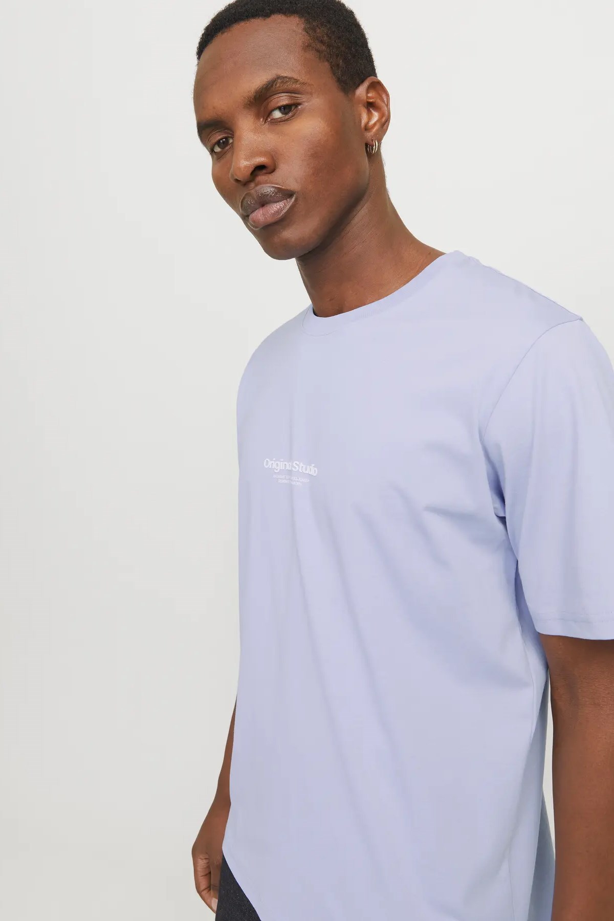 Jack & Jones Erkek Tişört 12240121 Mor