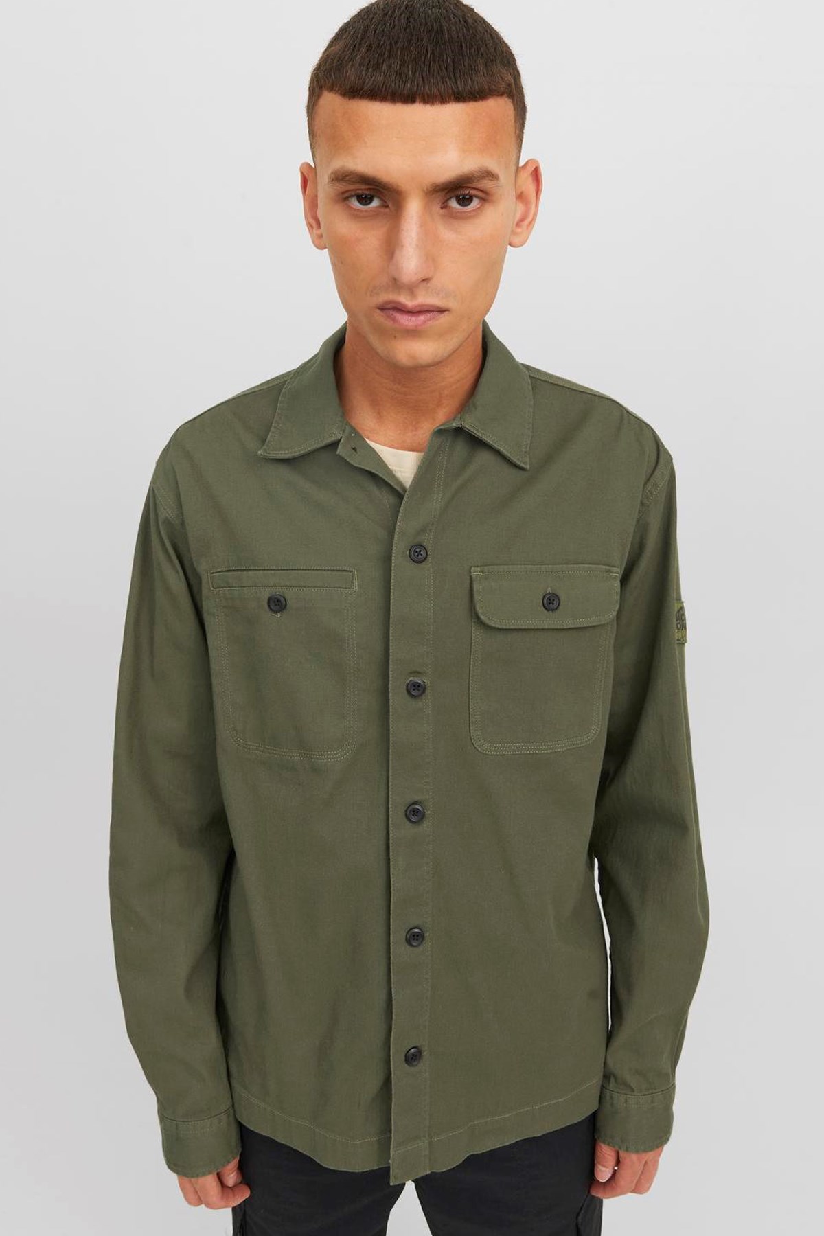 Jack & Jones Jcoclassic Erkek Gömlek 12240366 Haki