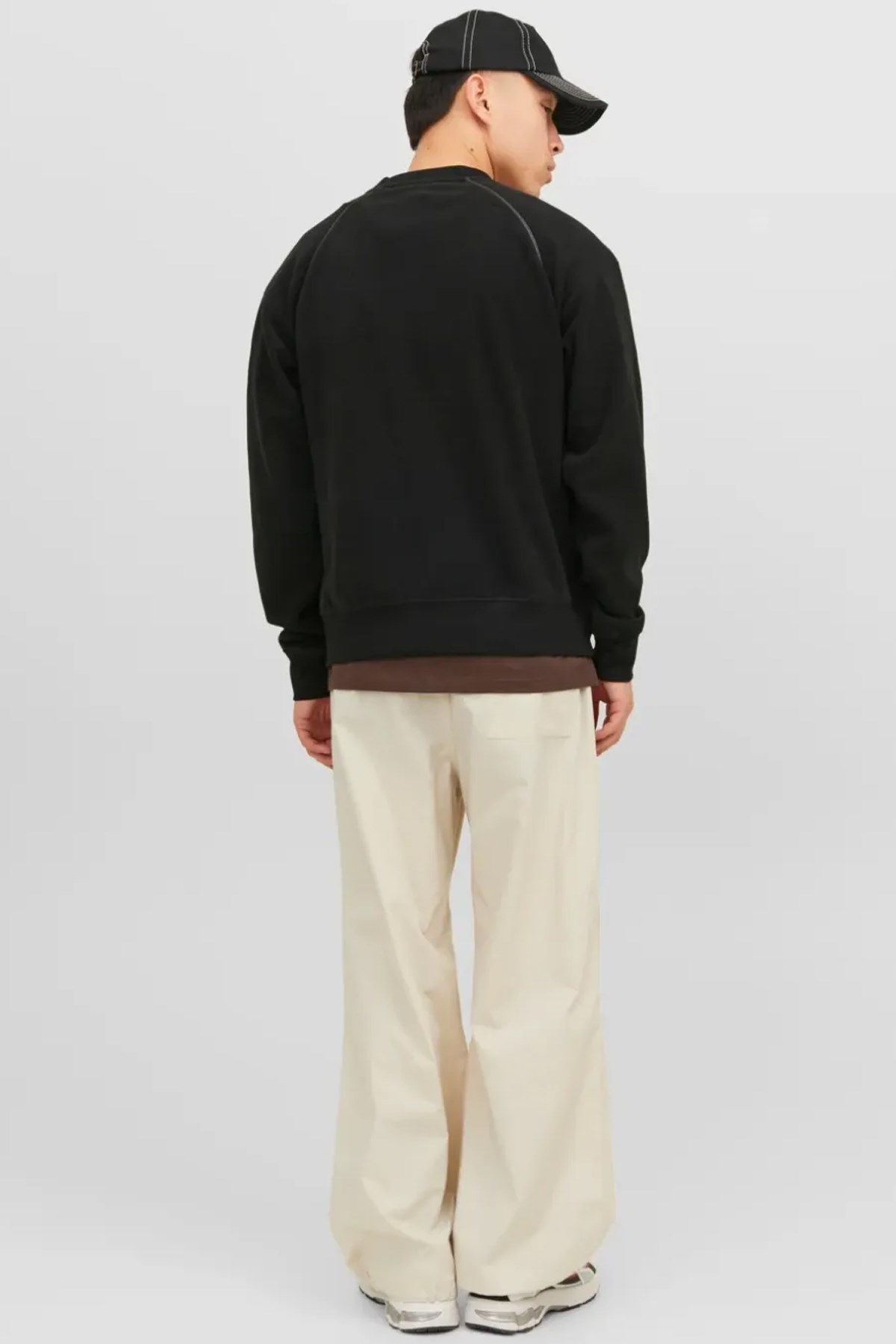 Jack & Jones Jcolab Erkek Sweatshirt 12241523 Siyah