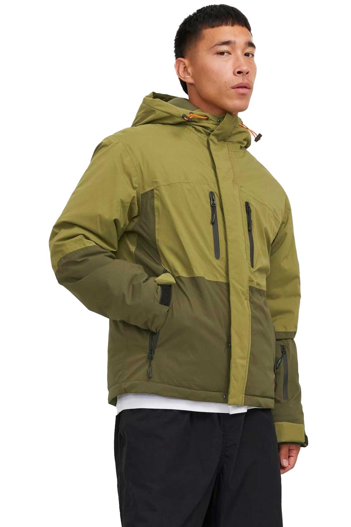 Jack & Jones Jcoalpine Erkek Mont 12241637 Haki
