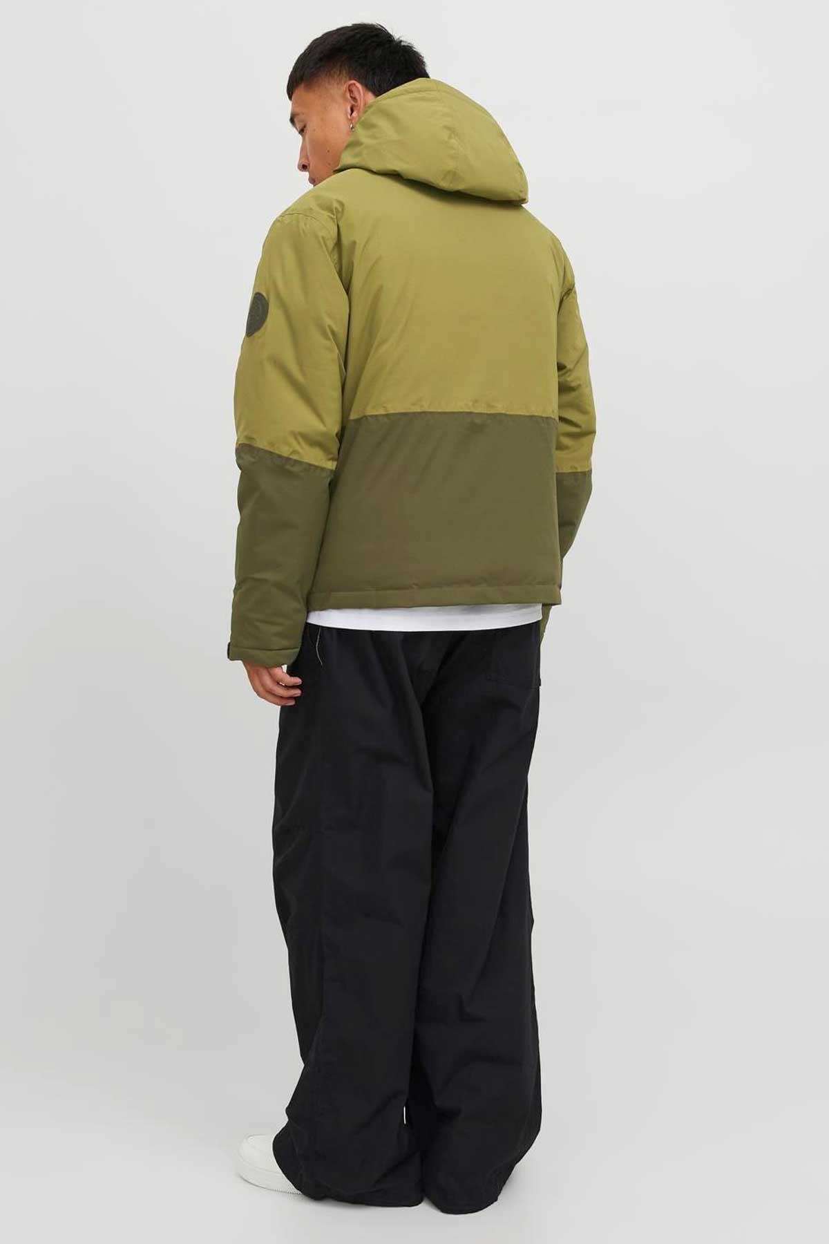 Jack & Jones Jcoalpine Erkek Mont 12241637 Haki