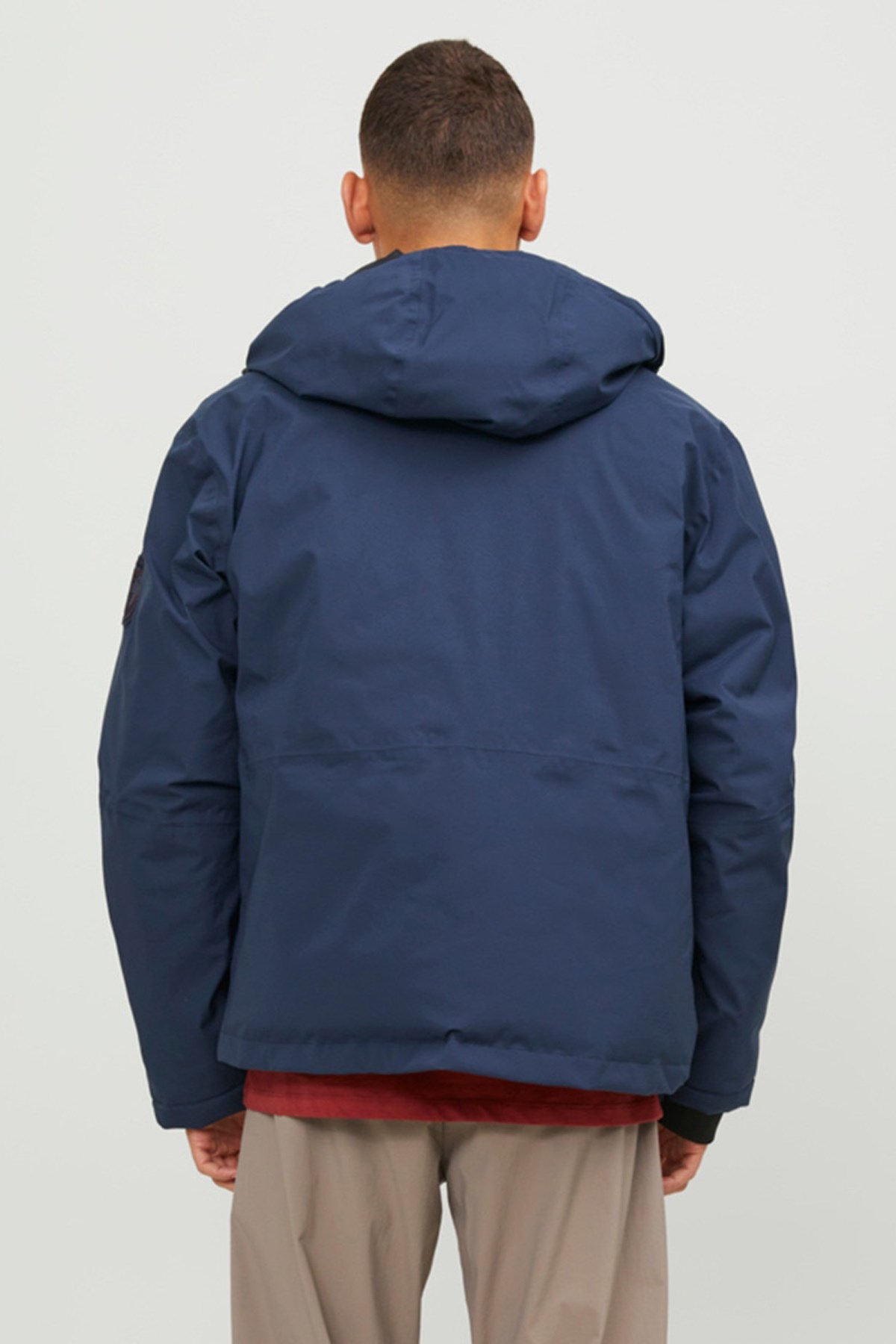 Jack & Jones Jcoalpine Erkek Mont 12241637 Lacivert