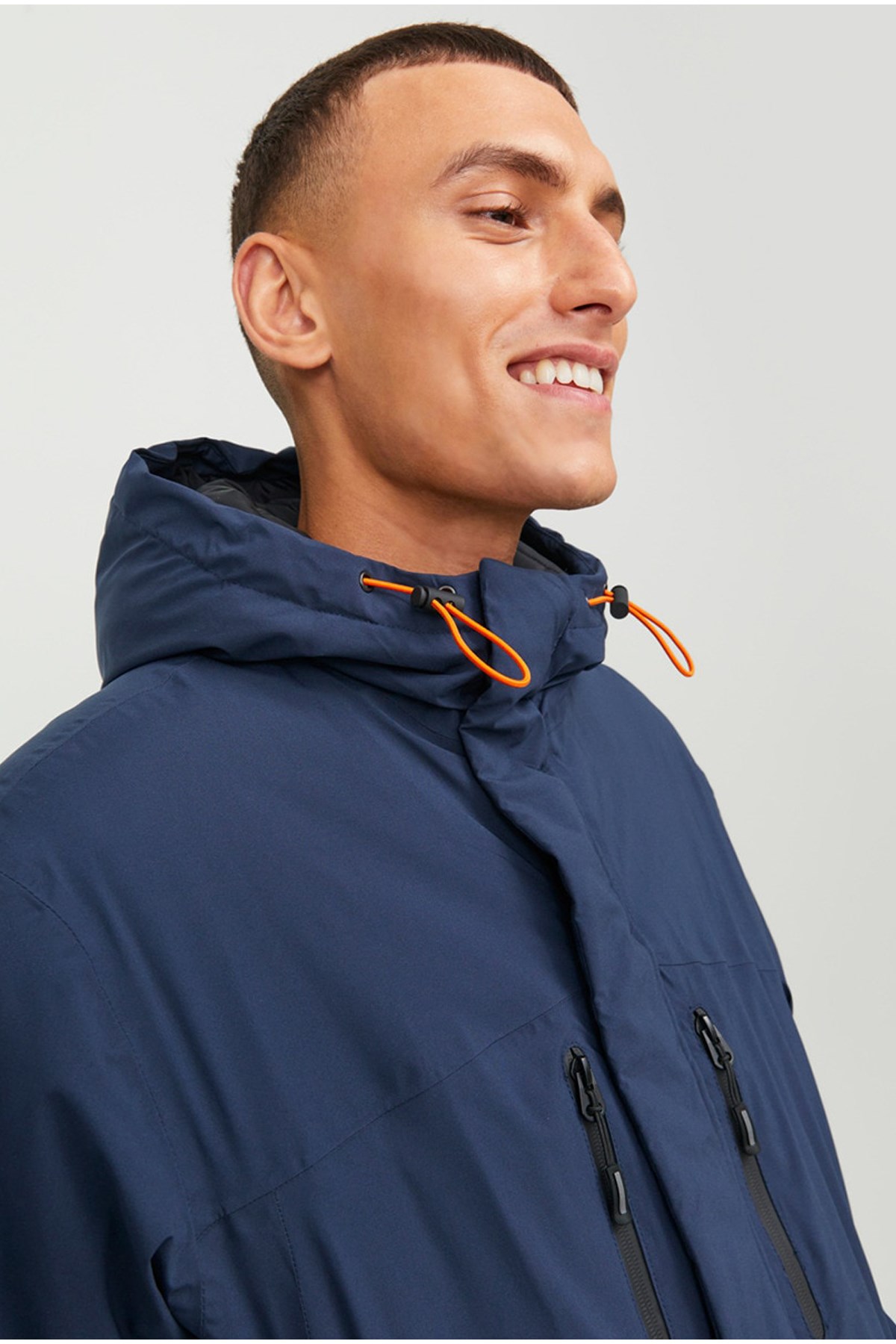 Jack & Jones Jcoalpine Erkek Mont 12241637 Lacivert