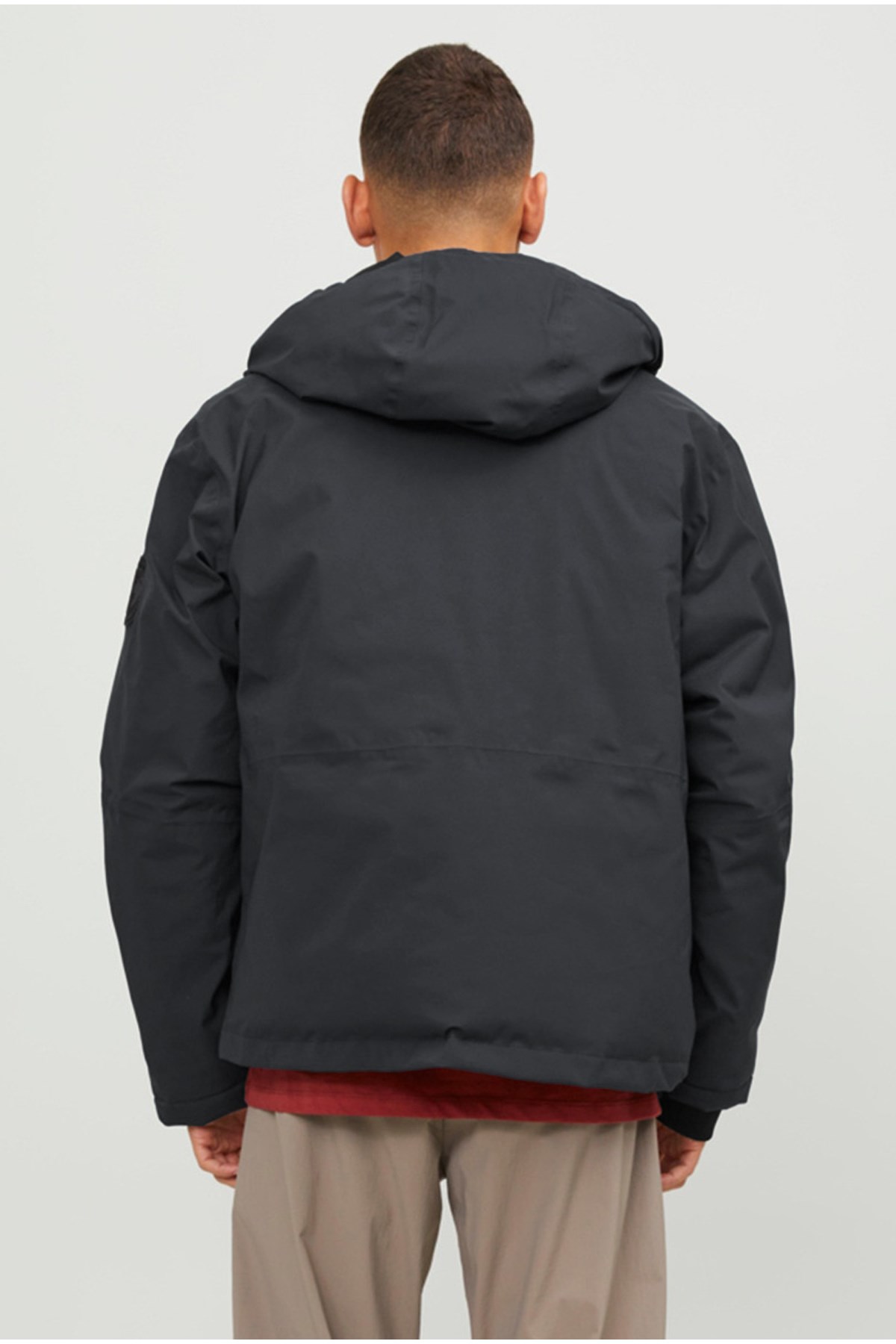 Jack & Jones Jcoalpine Erkek Mont 12241637 Siyah