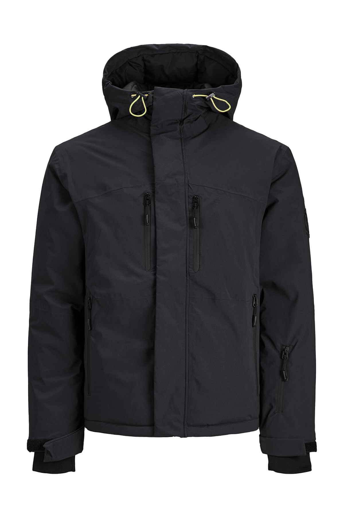 Jack & Jones Jcoalpine Erkek Mont 12241637 Siyah