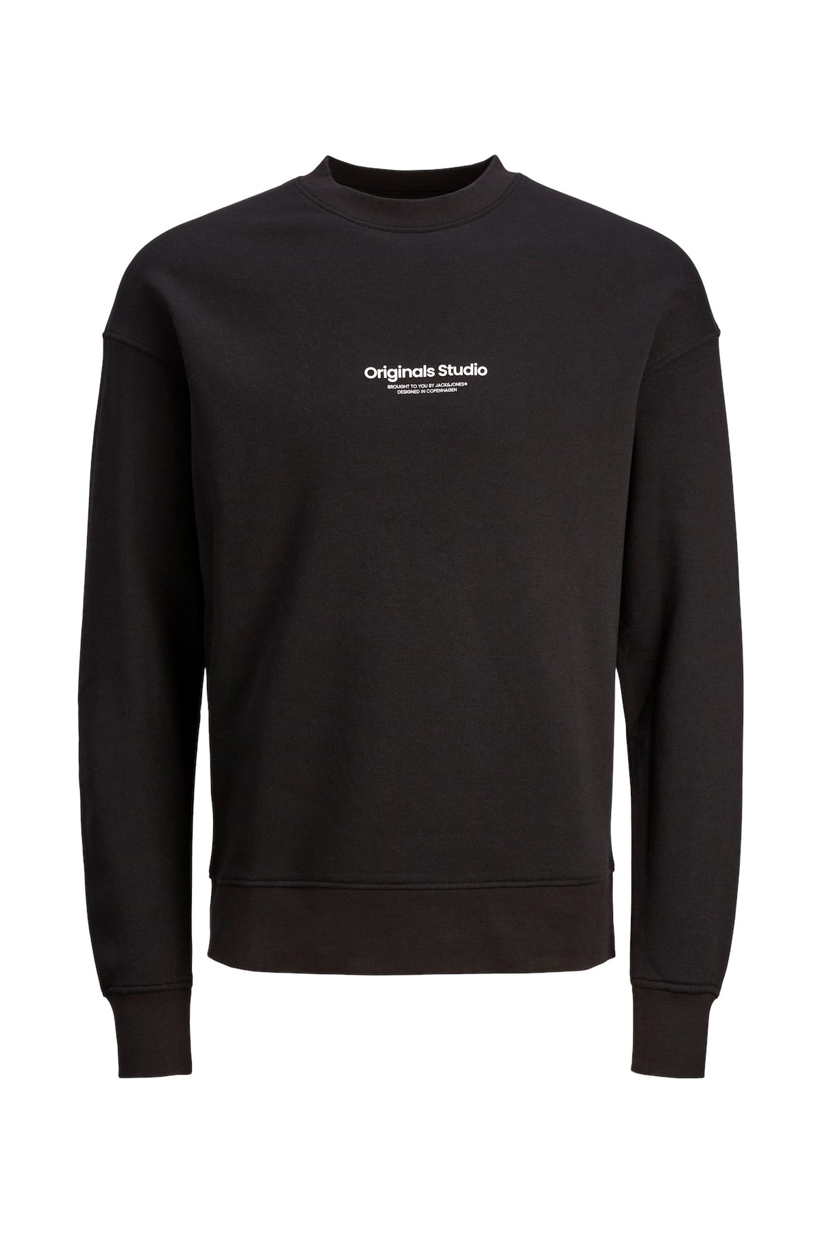 Jack & Jones Jorvesterbro Erkek Sweatshirt 12241694 Siyah