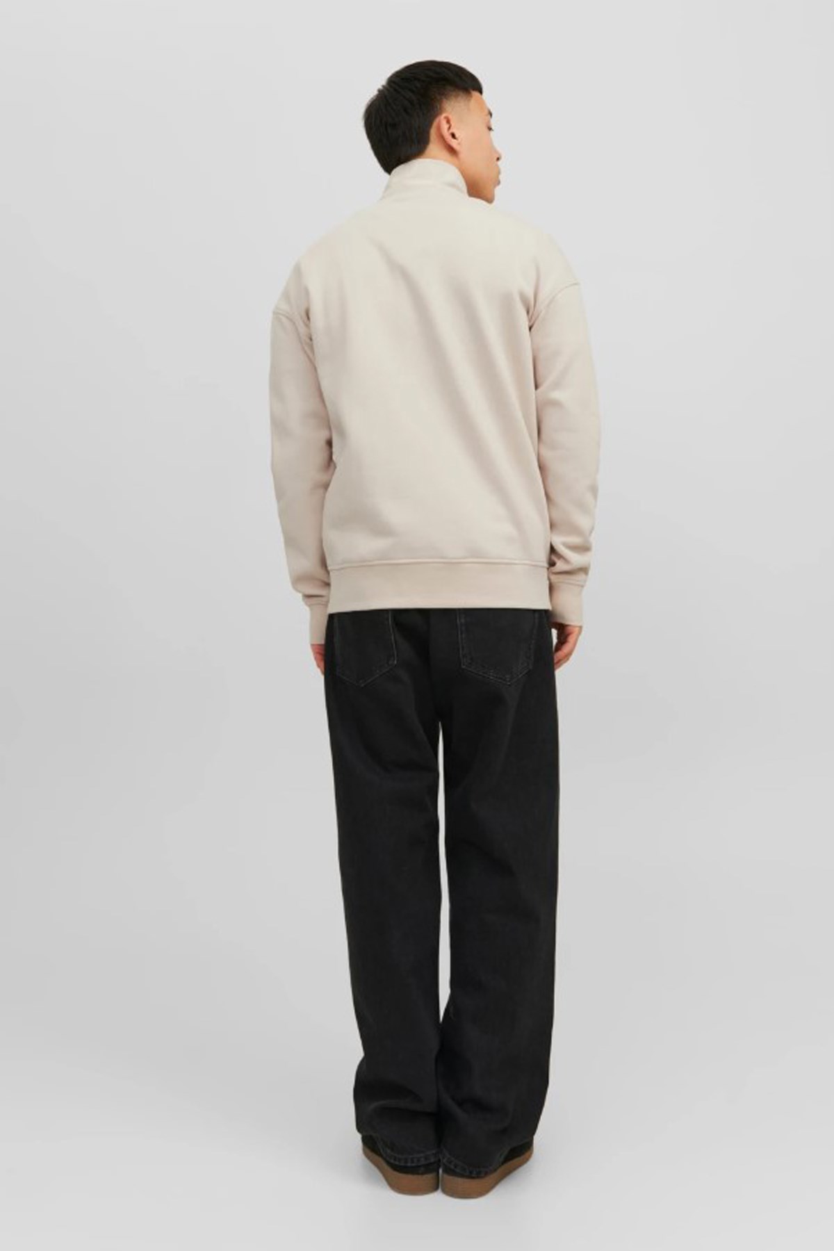 Jack & Jones Jorvesterbro Erkek Sweatshirt 12241777 Bej