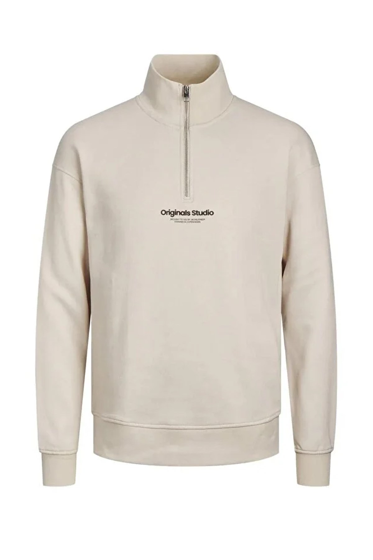Jack & Jones Jorvesterbro Erkek Sweatshirt 12241777 Beyaz
