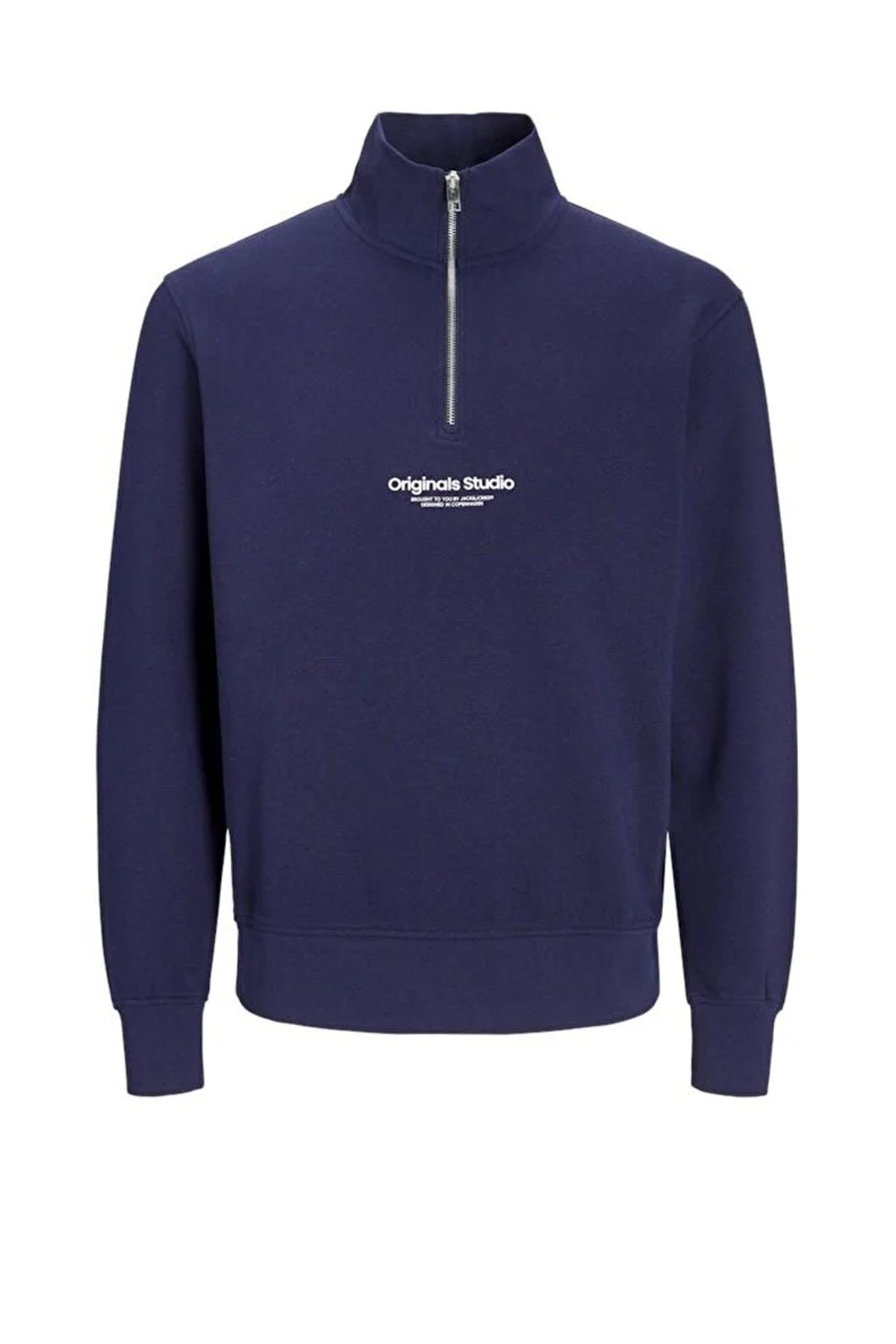Jack & Jones Jorvesterbro Erkek Sweatshirt 12241777 Lacivert