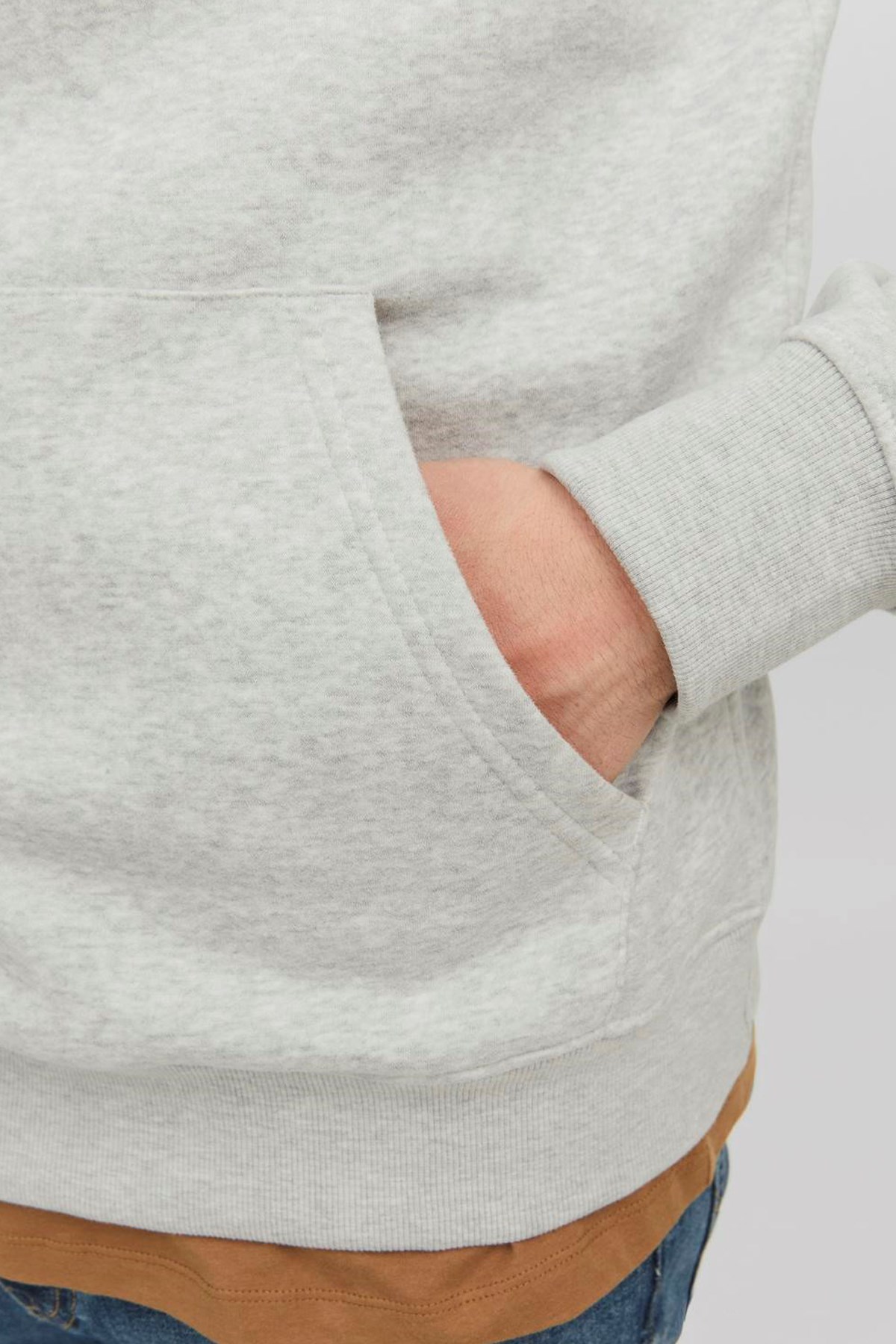 Jack & Jones Jordalston Erkek Sweatshirt 12242197 Gri