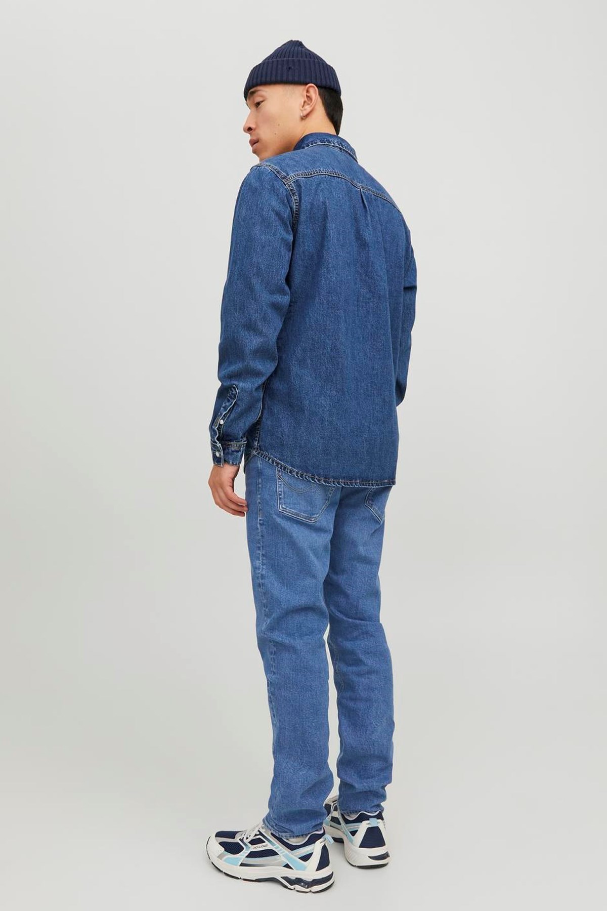 Jack & Jones Erkek Jeans 12242320 Mavi