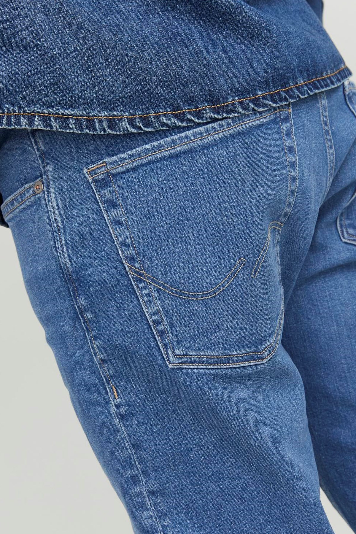 Jack & Jones Erkek Jeans 12242320 Mavi