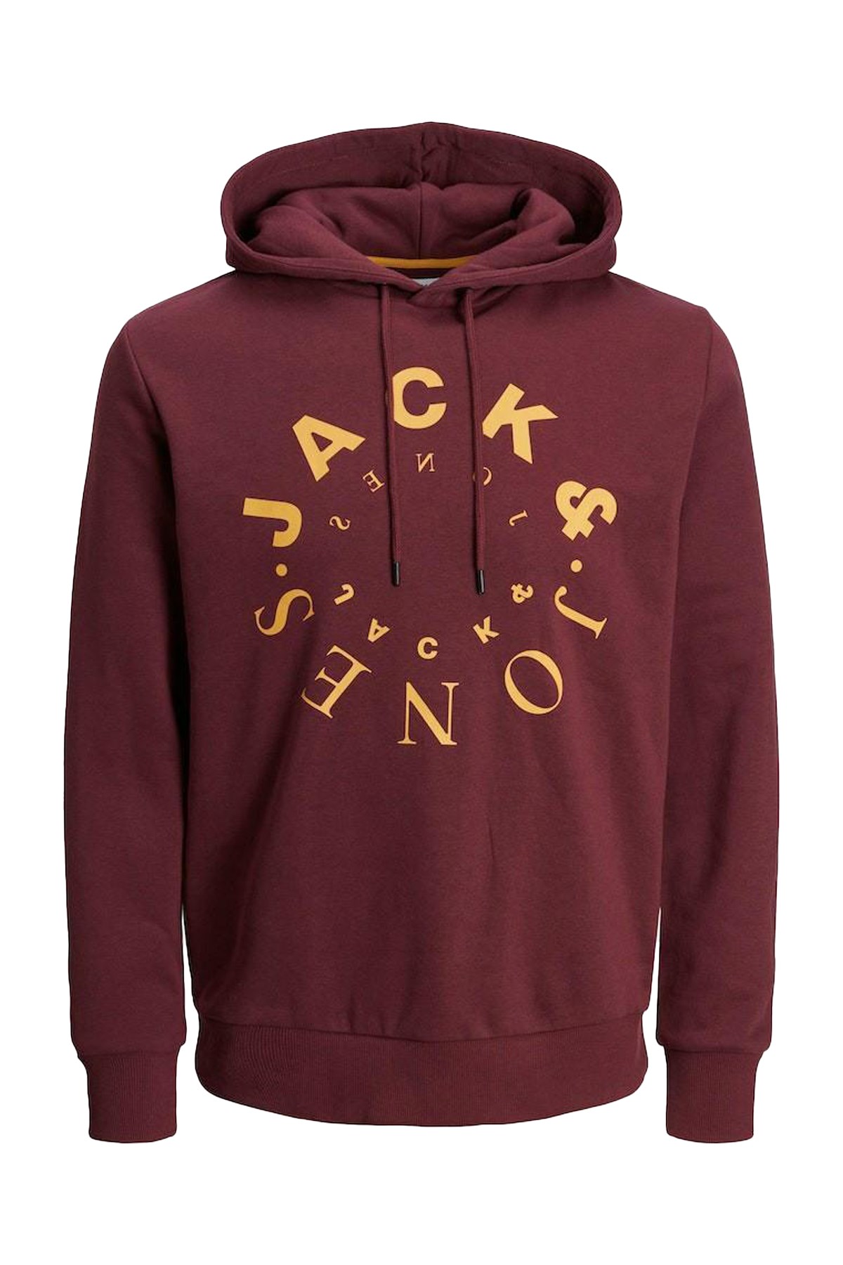 Jack & Jones Jjwarrior Erkek Sweatshirt 12242543 Bordo