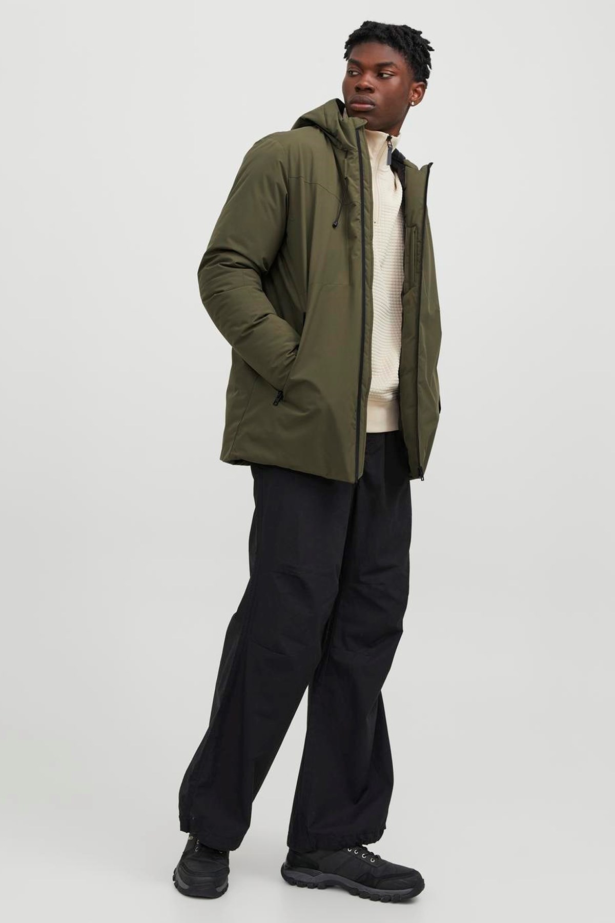 Jack & Jones Jcopayne Erkek Parka 12243225 Haki