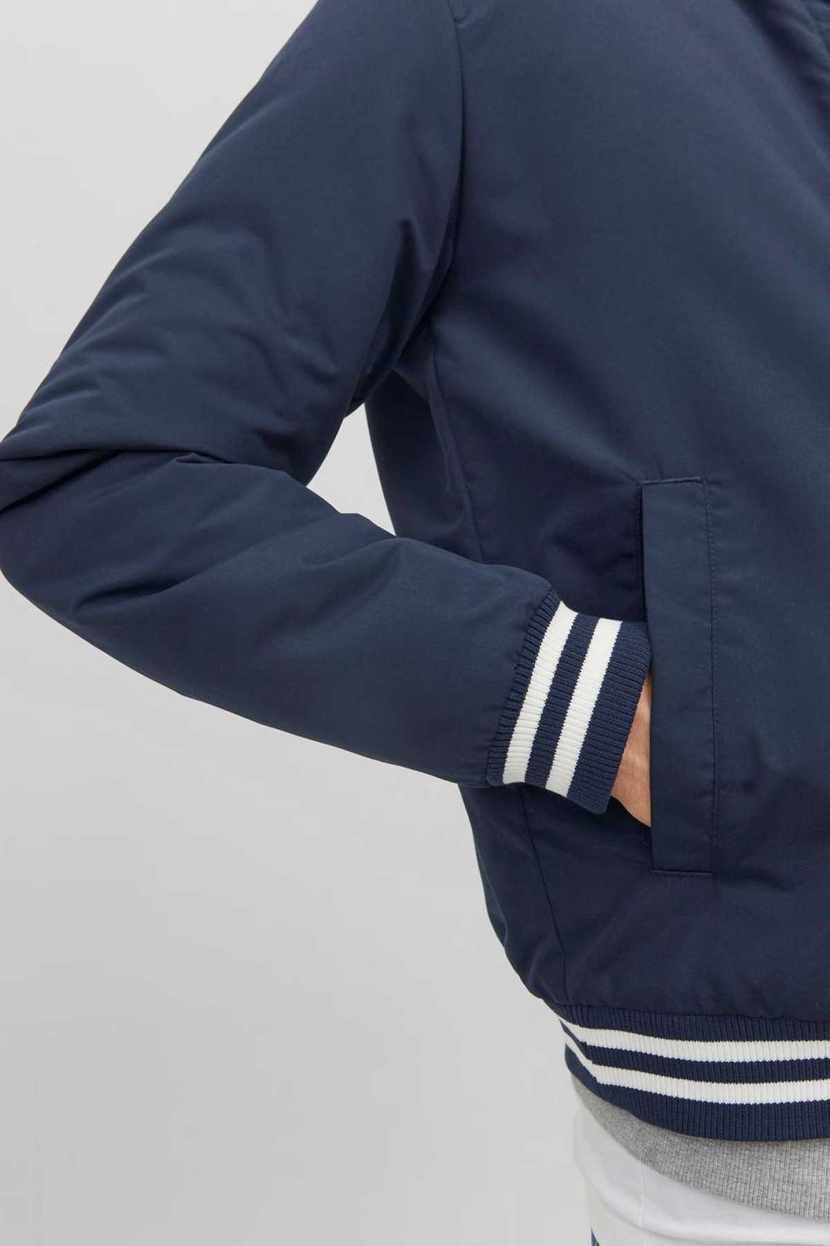 Jack & Jones Jjwarrior Erkek Ceket 12243232 Lacivert