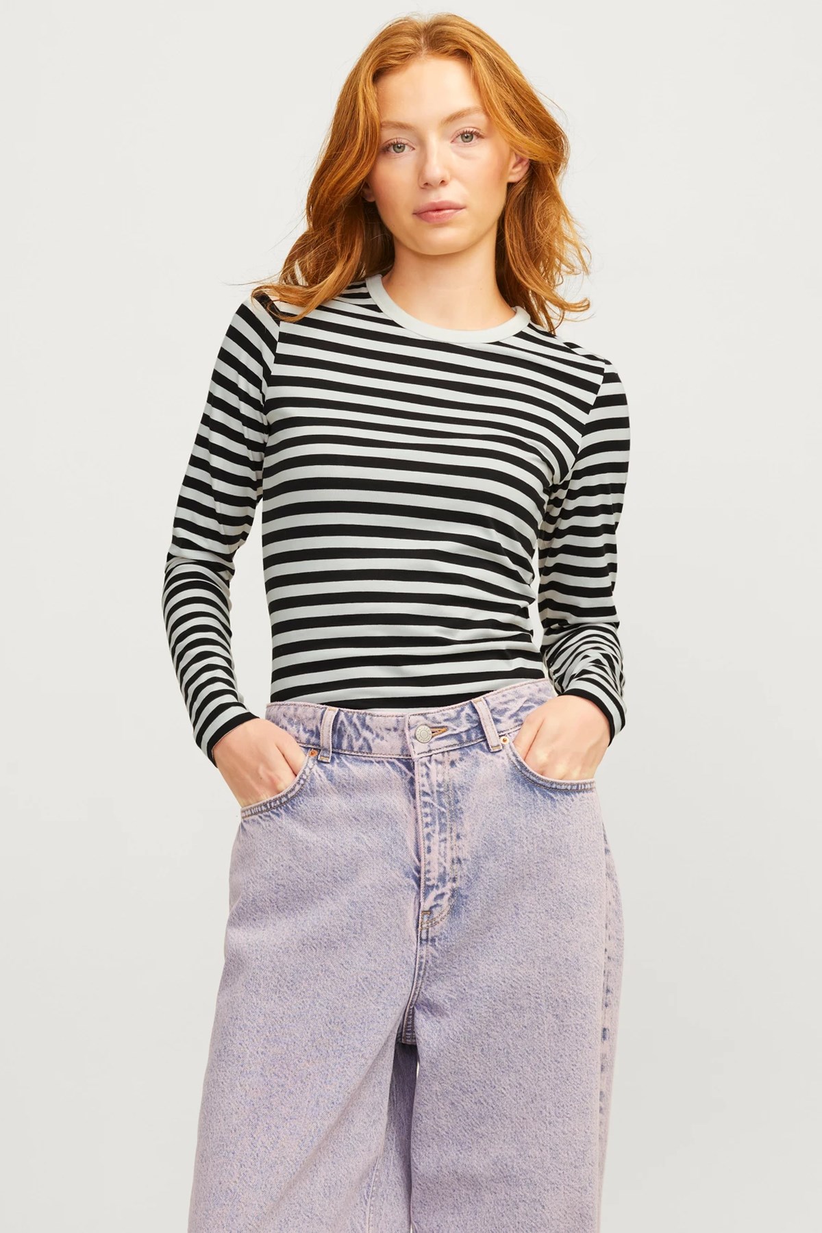 Jack & Jones Jxceline Kadın Tişört Siyah