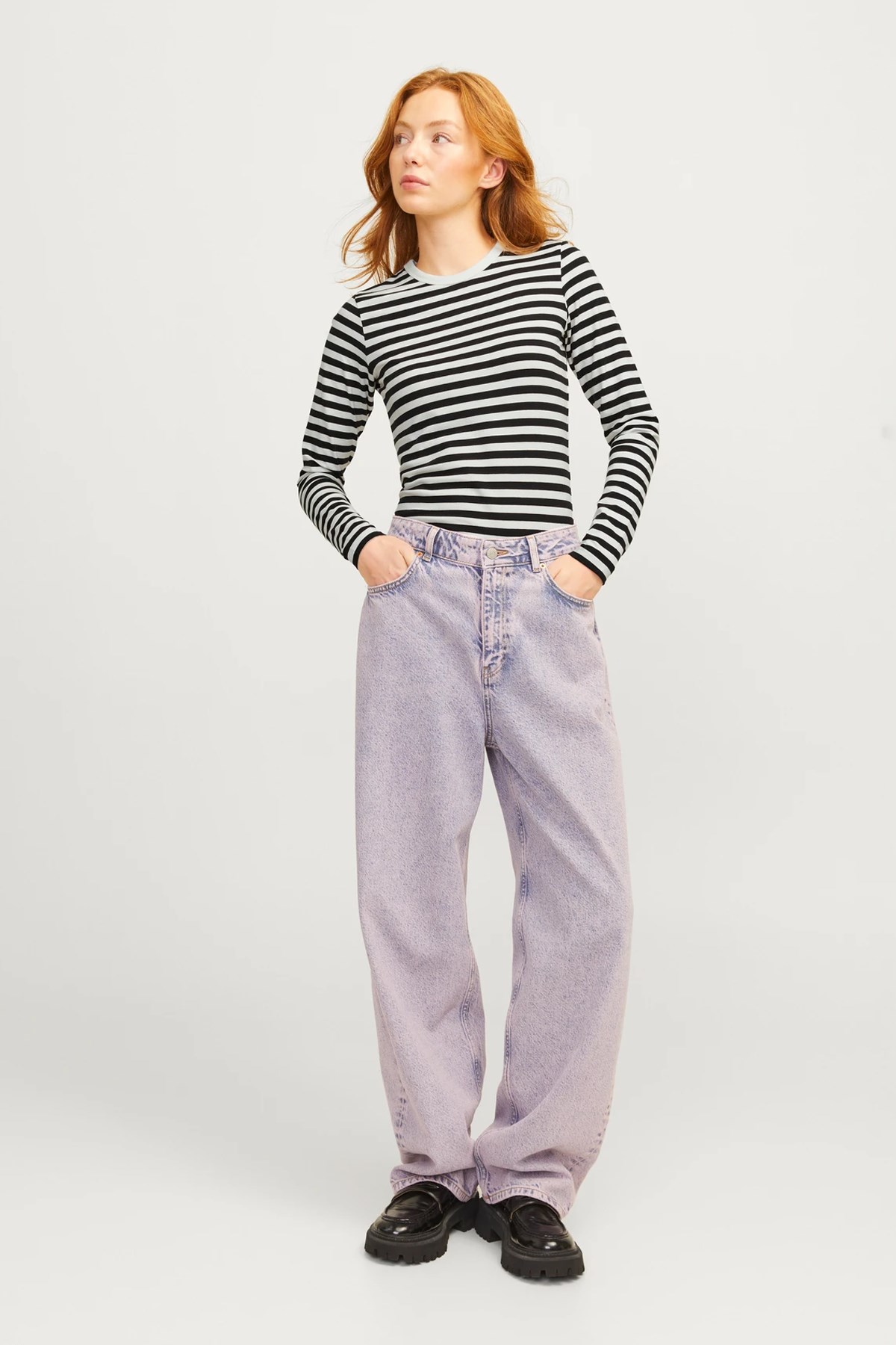 Jack & Jones Jxceline Kadın Tişört Siyah