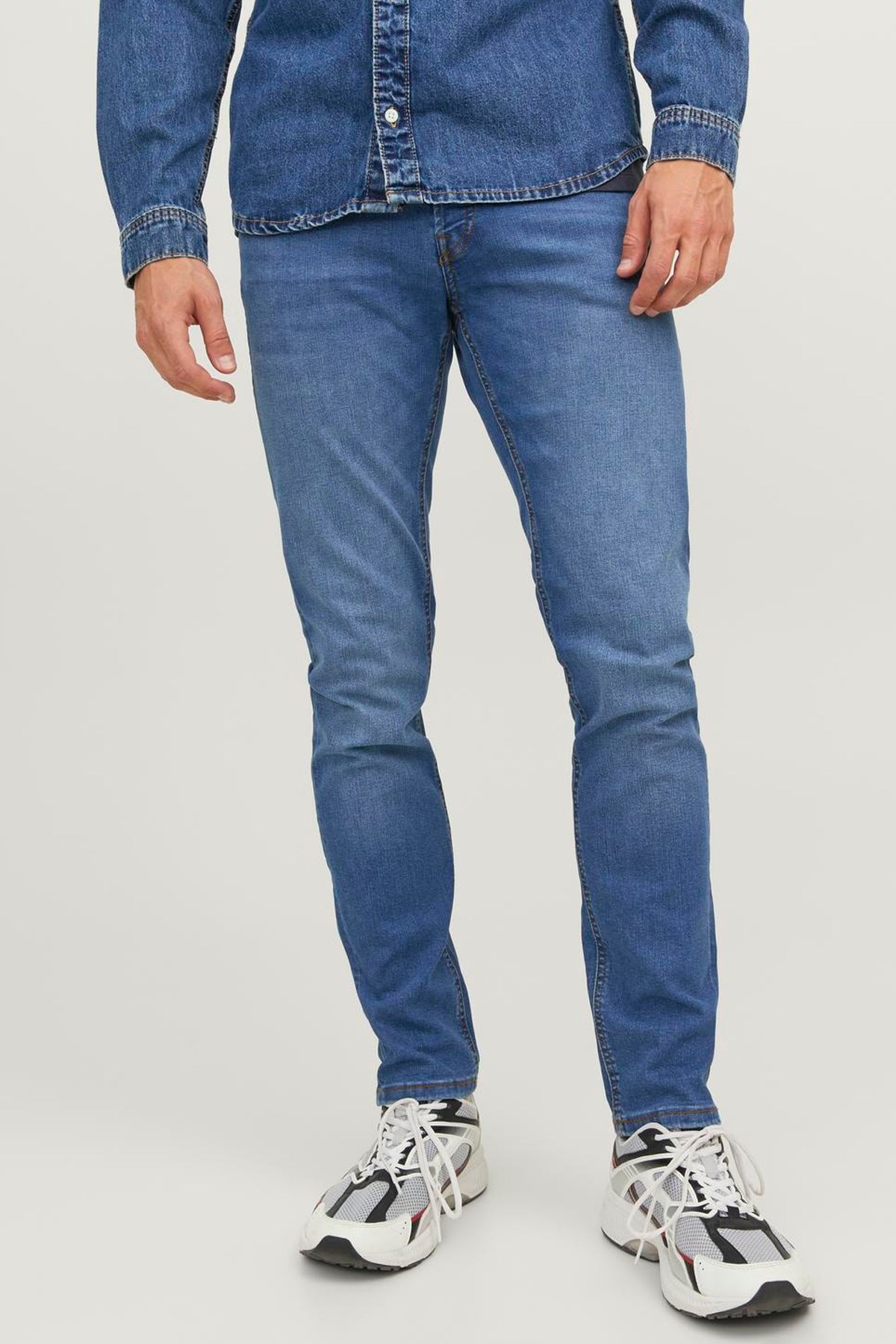 Jack & Jones Glenn Original Slim Fit Erkek Jeans 12243592 Mavi