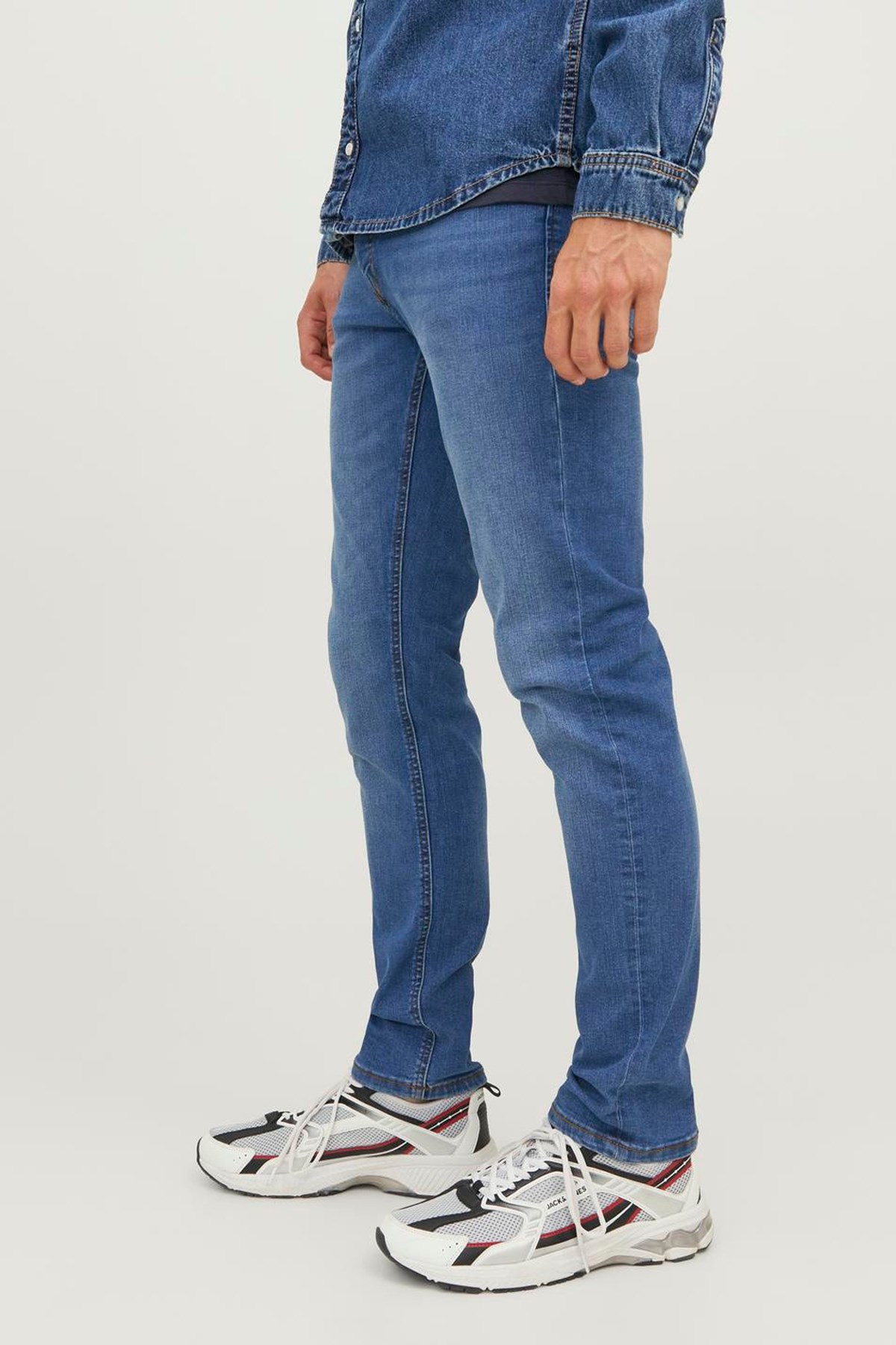 Jack & Jones Glenn Original Slim Fit Erkek Jeans 12243592 Mavi