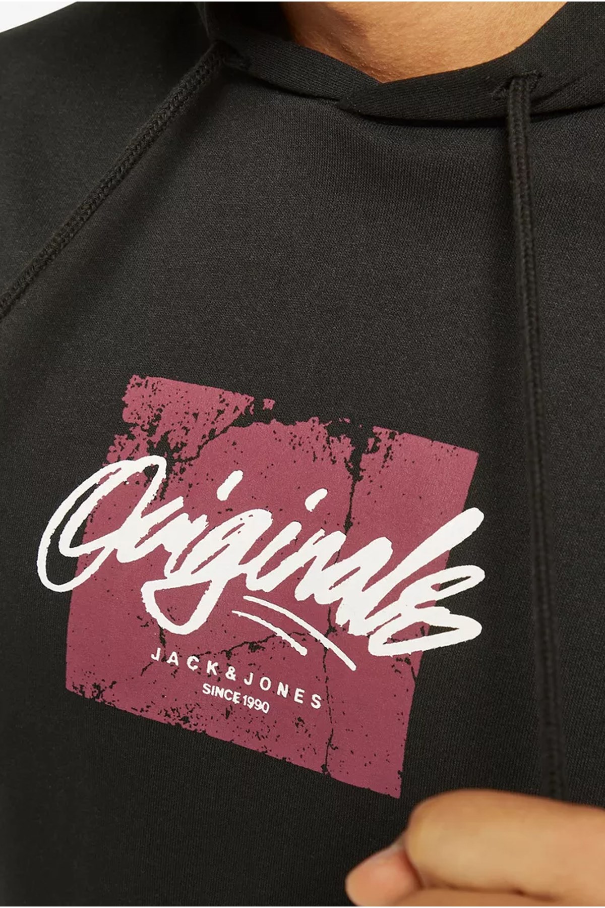 Jack & Jones Jorsergey Erkek Sweatshirt 12244218 Siyah