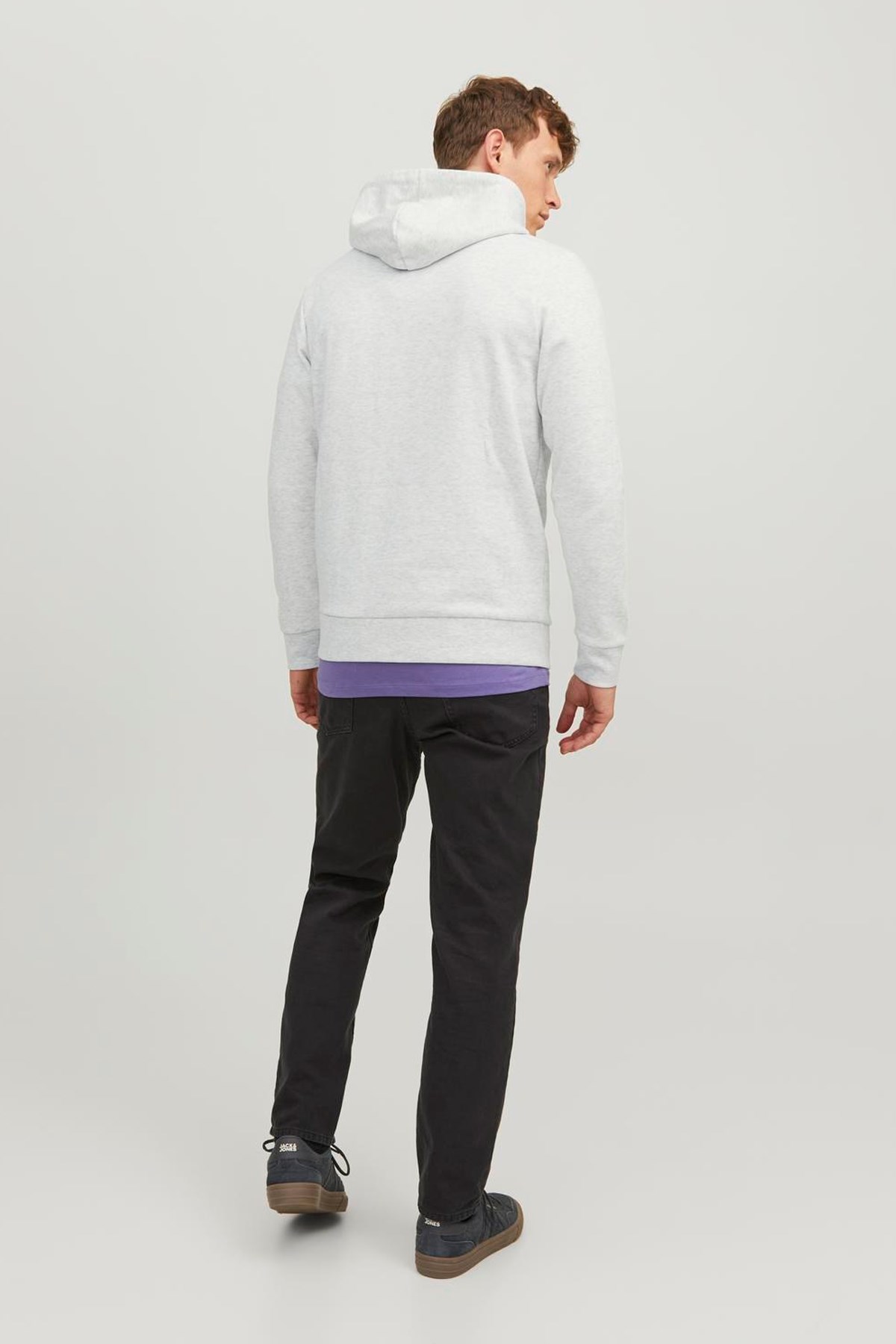Jack & Jones Jorbeware Erkek Sweatshirt 12244219 Gri