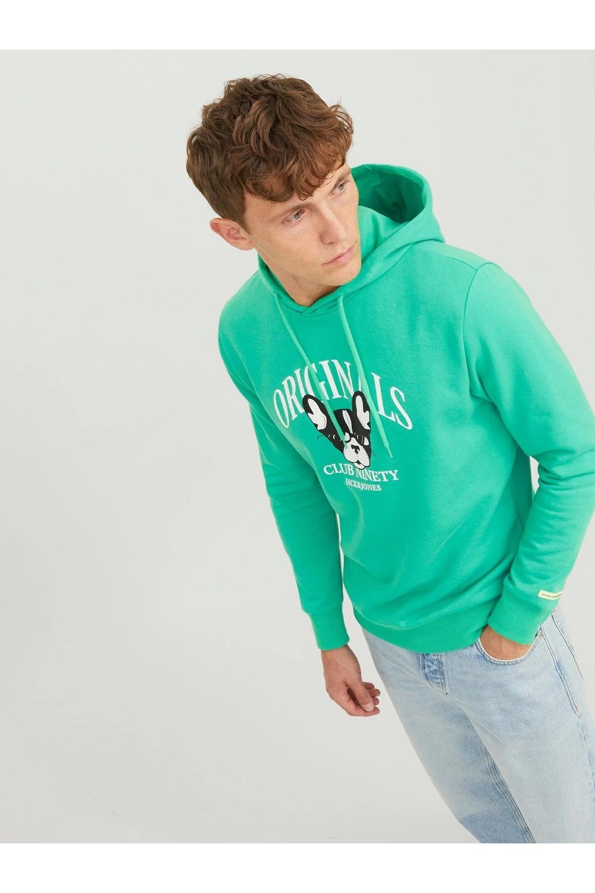 Jack & Jones Jorbeware Erkek Sweatshirt 12244219 Yeşil