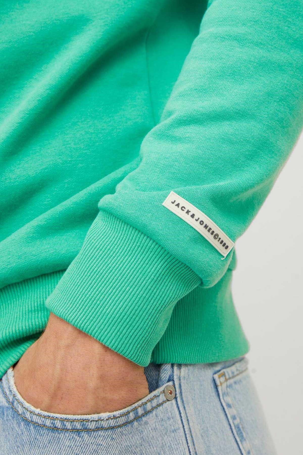 Jack & Jones Jorbeware Erkek Sweatshirt 12244219 Yeşil