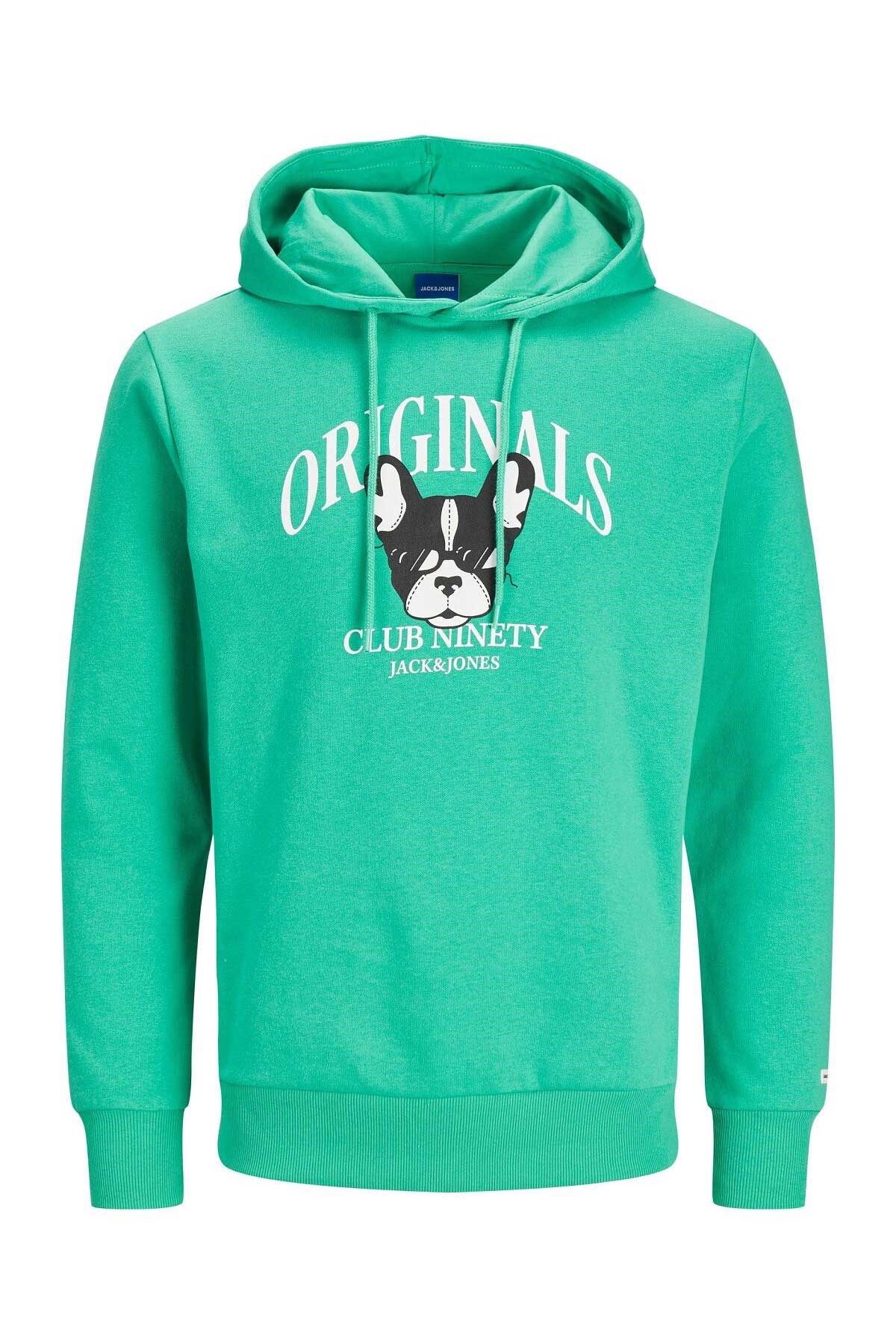 Jack & Jones Jorbeware Erkek Sweatshirt 12244219 Yeşil