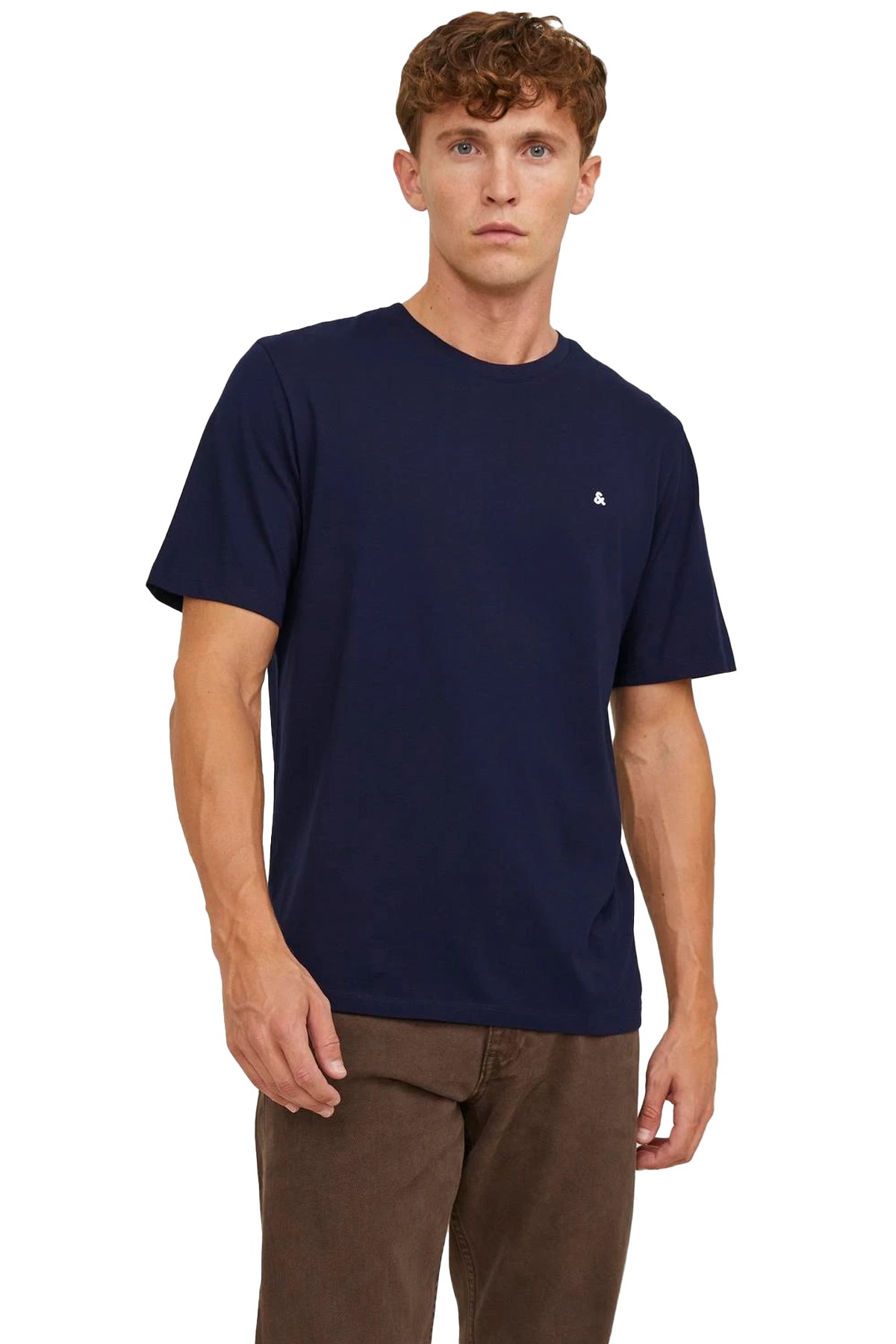 Jack & Jones Erkek Tişört 12245087 Lacivert