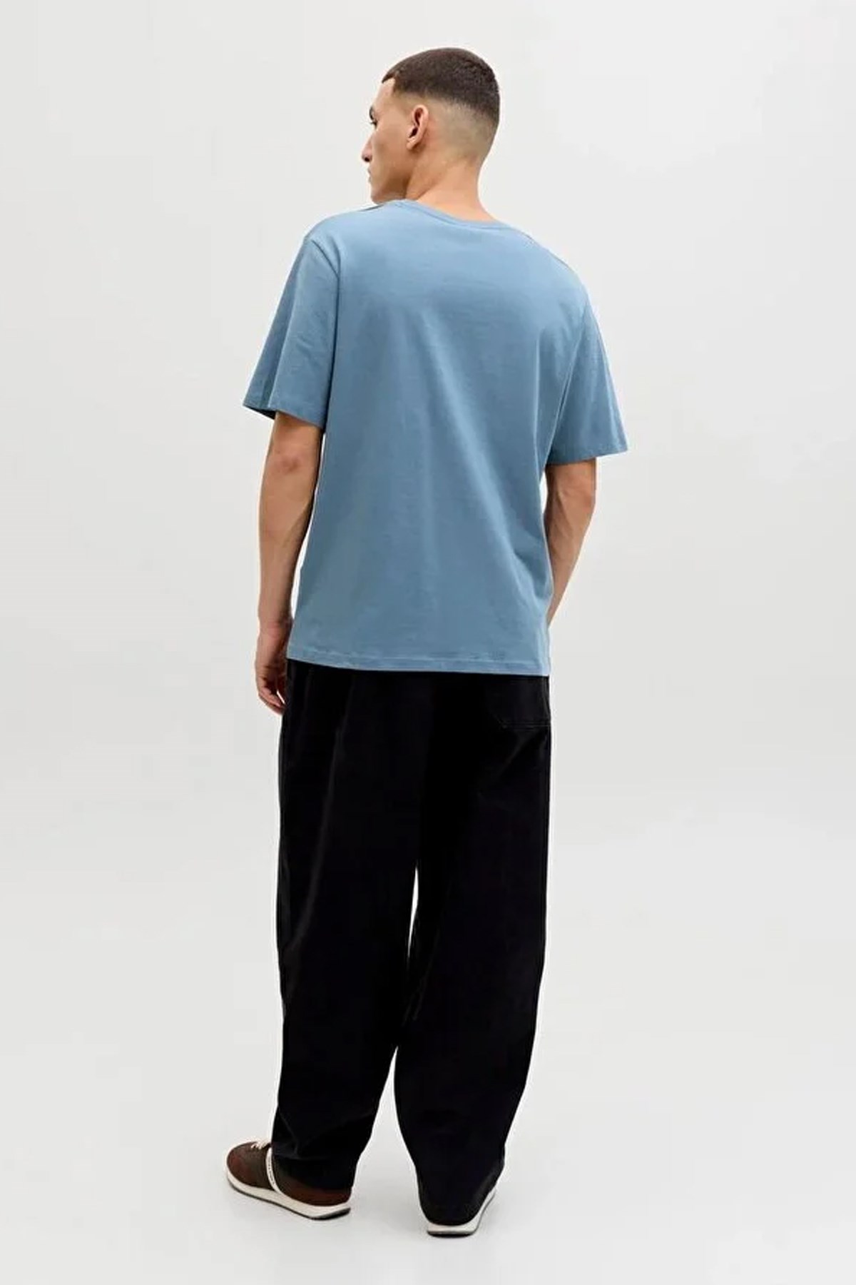 Jack & Jones Erkek Tişört 12245087 Mavi