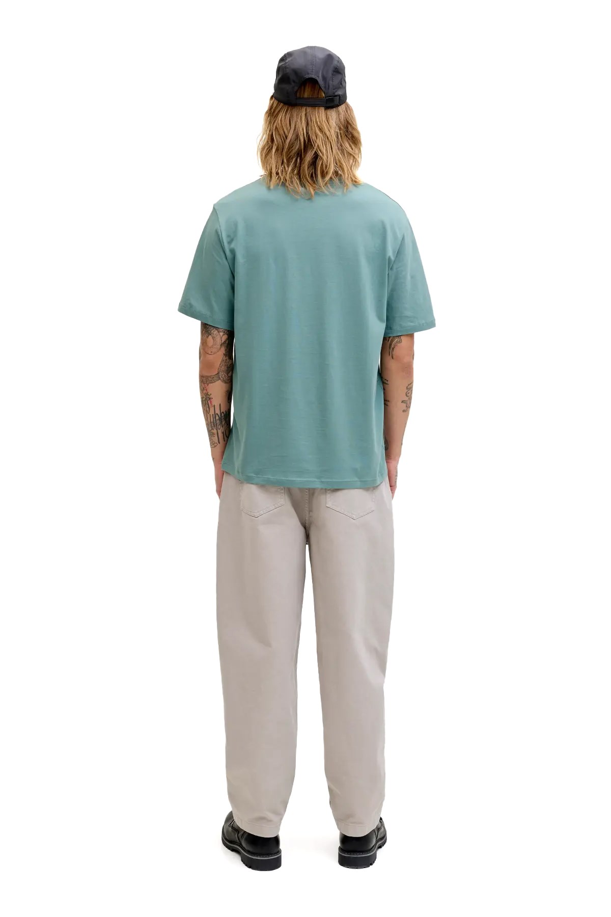 Jack & Jones Erkek Tişört 12245087 Yeşil