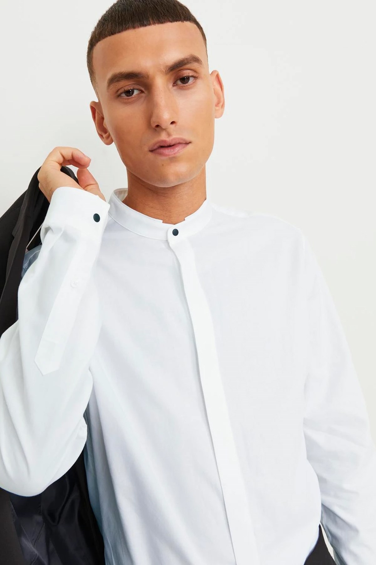 Jack & Jones Jprblatux Erkek Gömlek 12245614 Beyaz