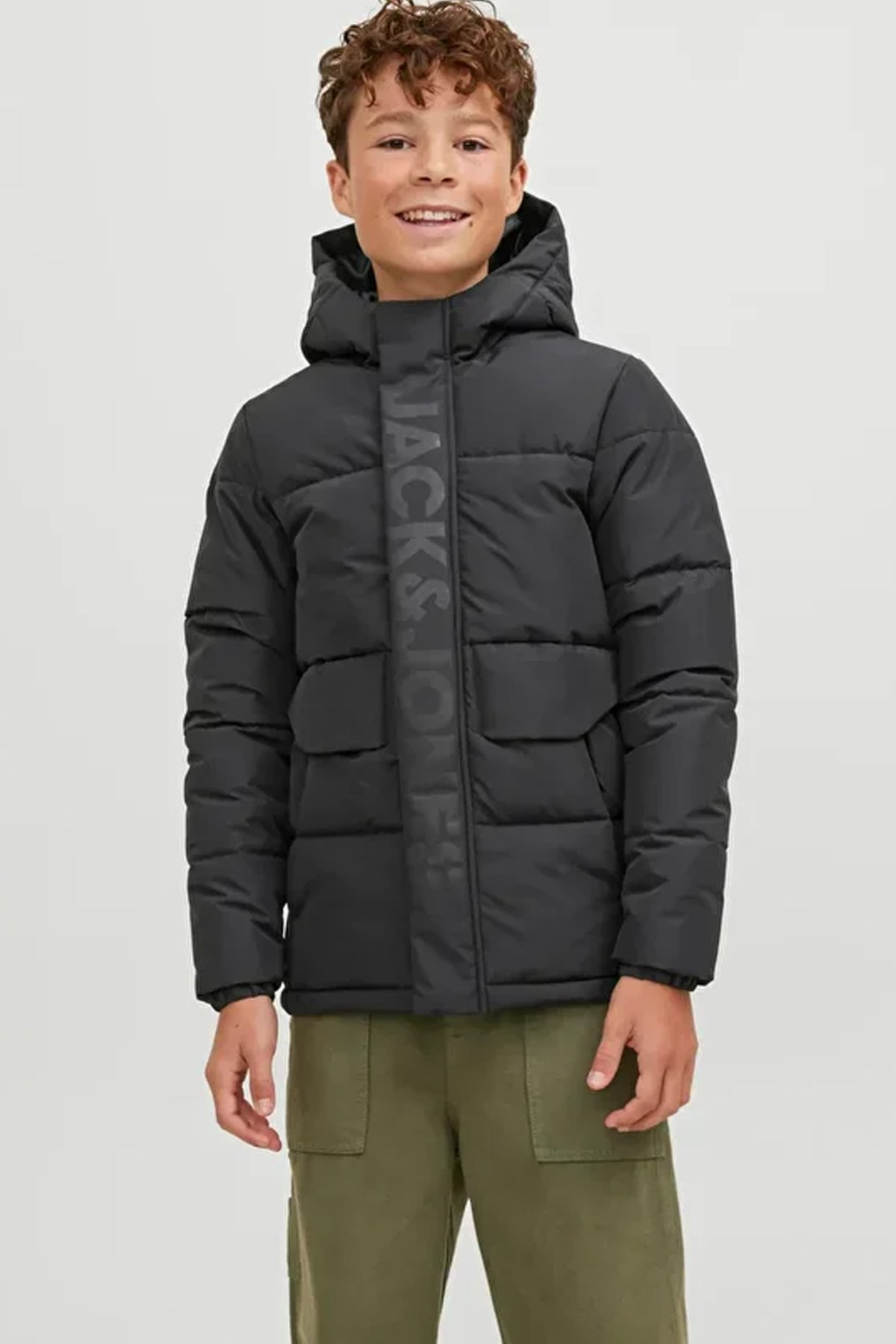 Jack & Jones Jcospeed Çocuk Mont Siyah