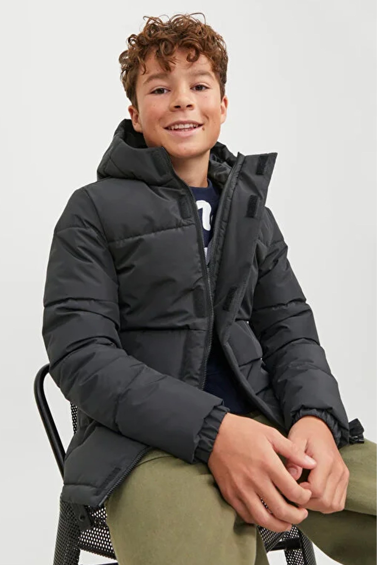 Jack & Jones Jcospeed Çocuk Mont Siyah